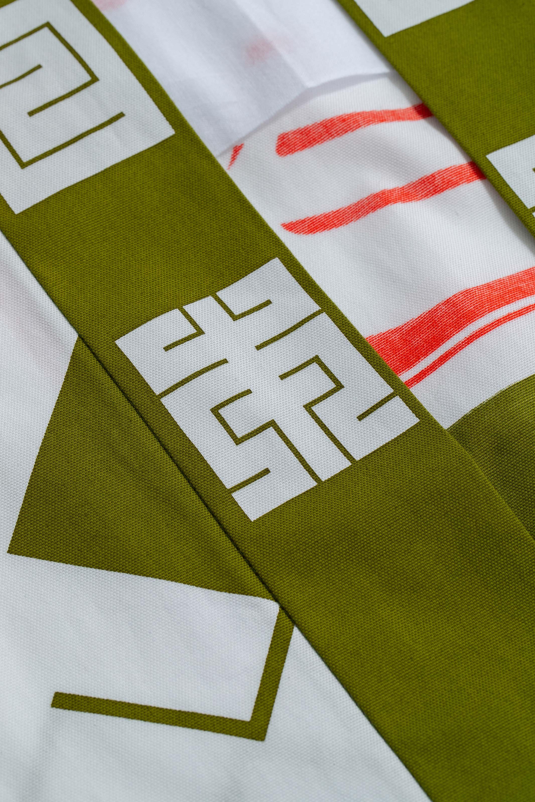 MILE -JAPAN- SHIRUSHI-ZOME HANTEN JACKET / MATCHA / 参 -日本- 印染半纏