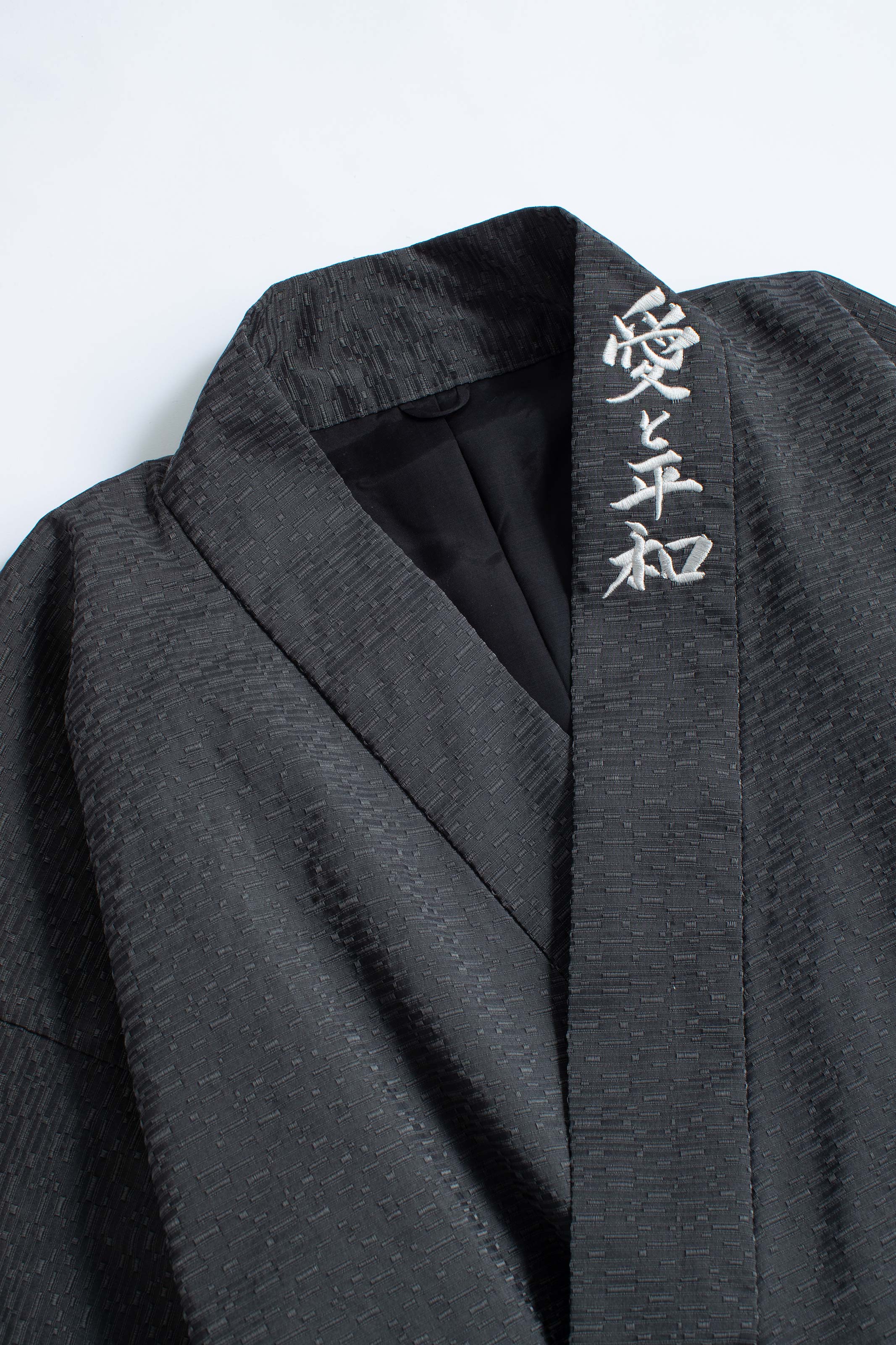 OHARAME KIMONO JACKET / gray / 墨-sumi-