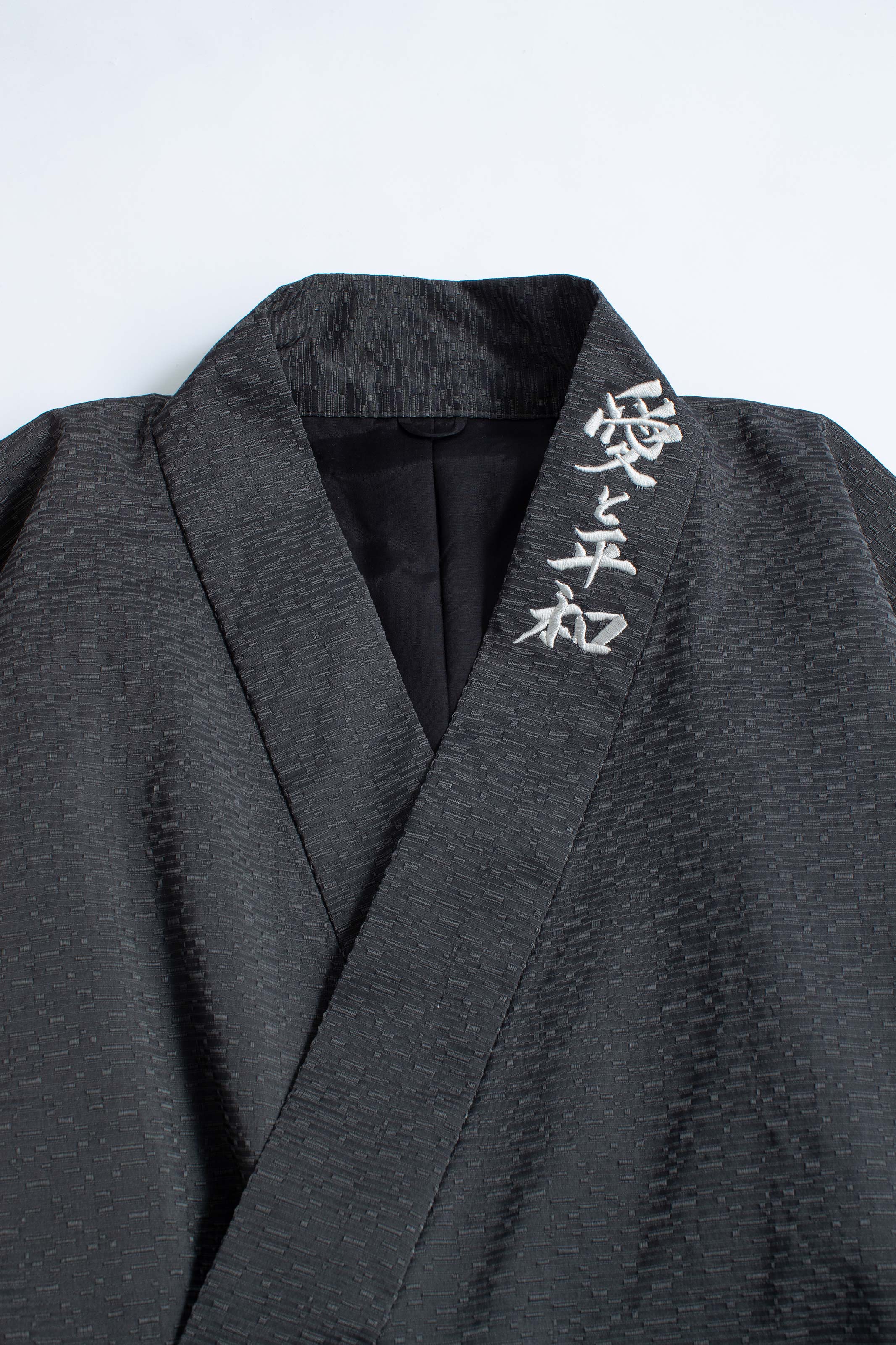 OHARAME KIMONO JACKET / gray / 墨-sumi-