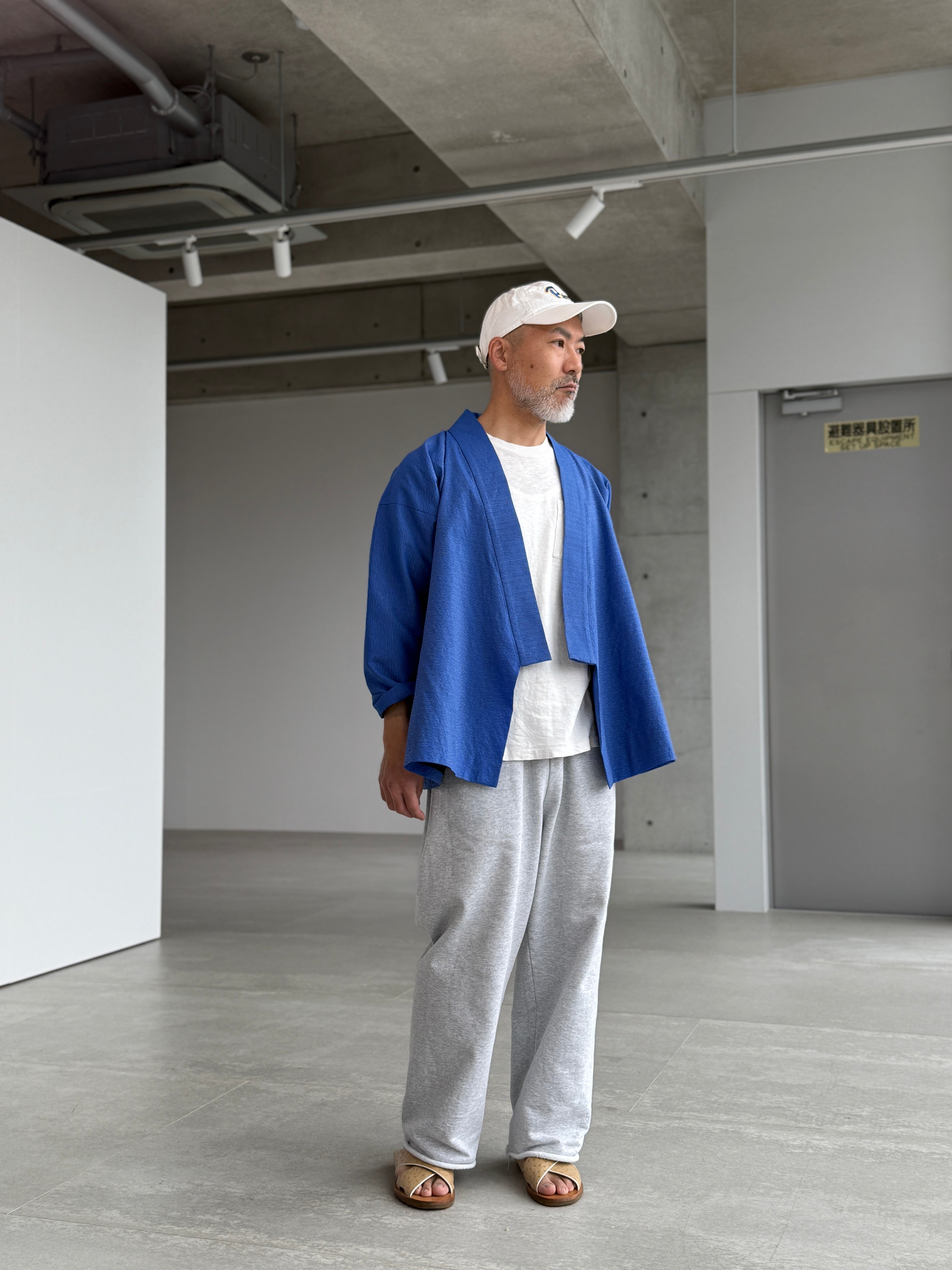 OHARAME KIMONO JACKET / 青-ao-