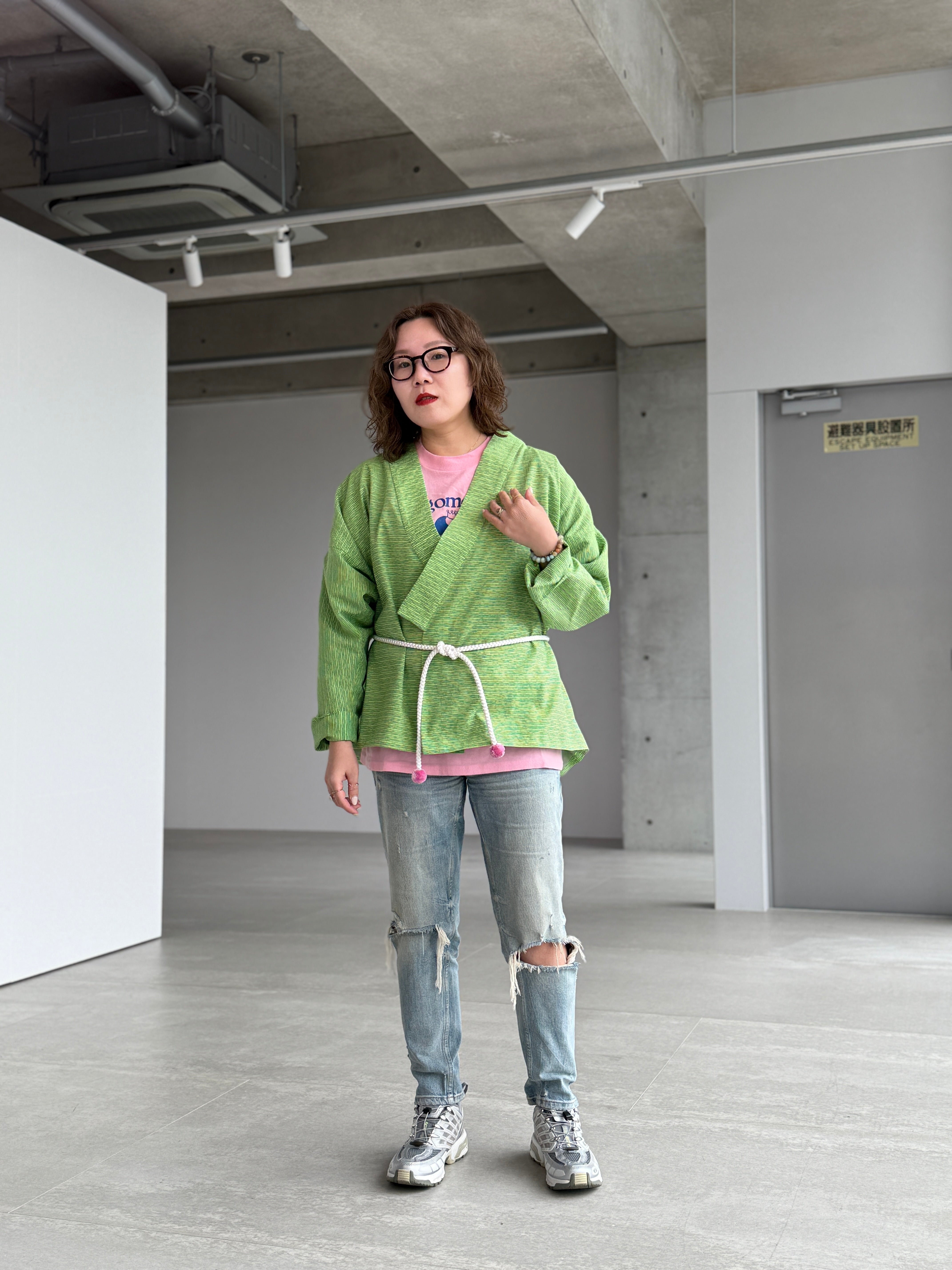 OHARAME KIMONO JACKET / 抹茶-matcha-