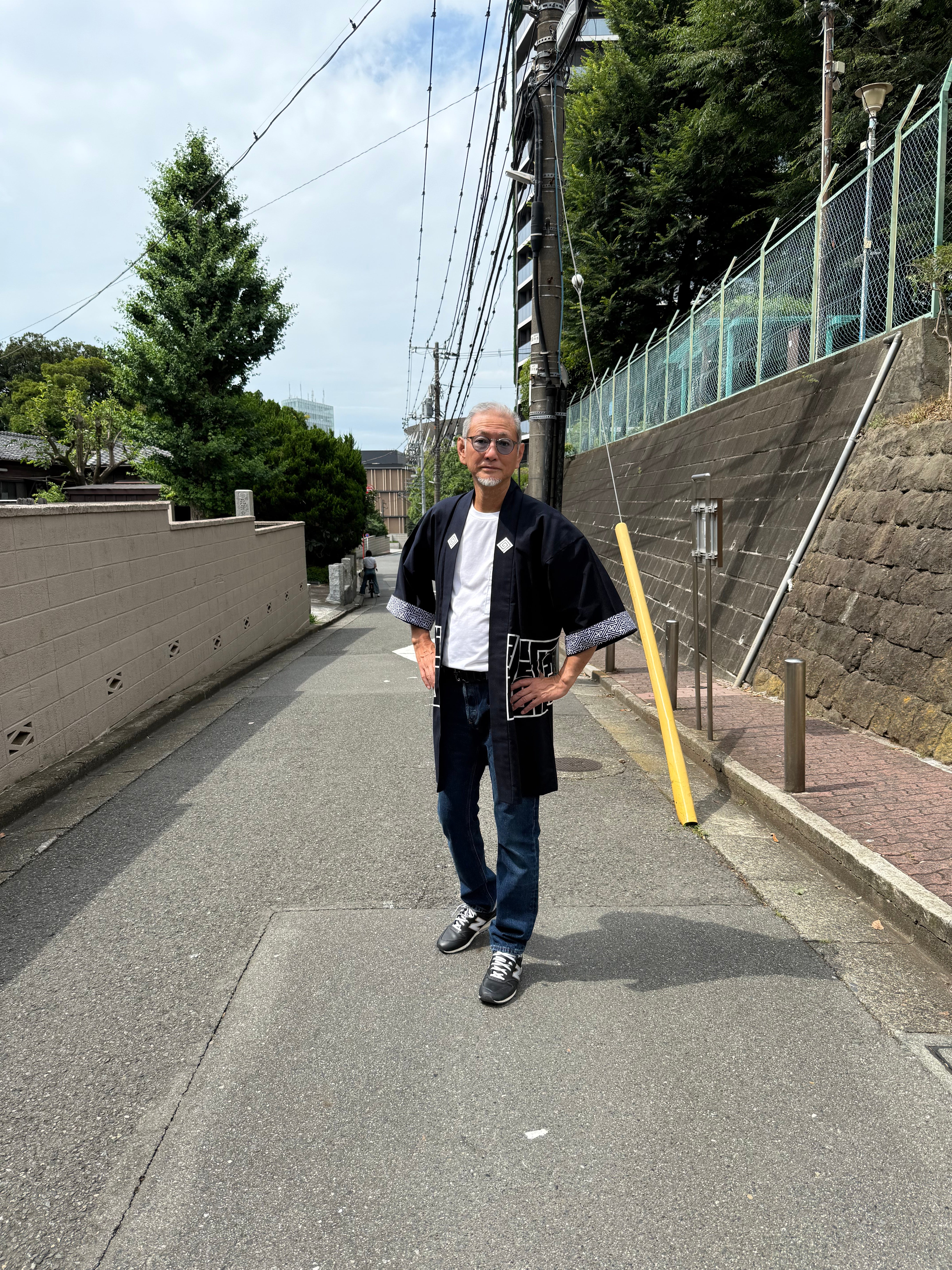 CAT -LIGHTNING SPEED- SHIRUSHI-ZOME HANTEN JACKET / 猫 -電光石火- 印染半纏