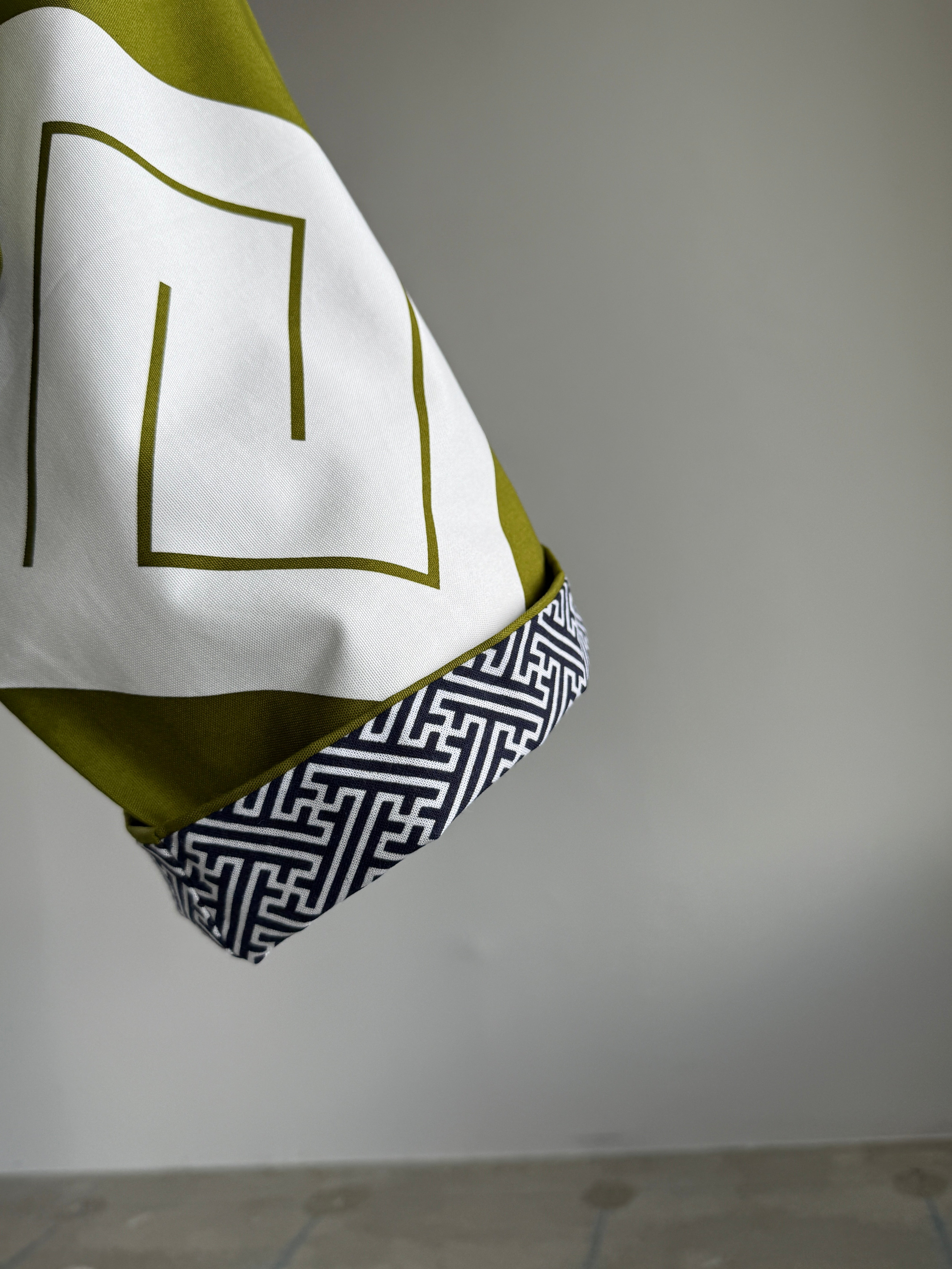 MILE -JAPAN- SHIRUSHI-ZOME HANTEN JACKET / MATCHA / 参 -日本- 印染半纏