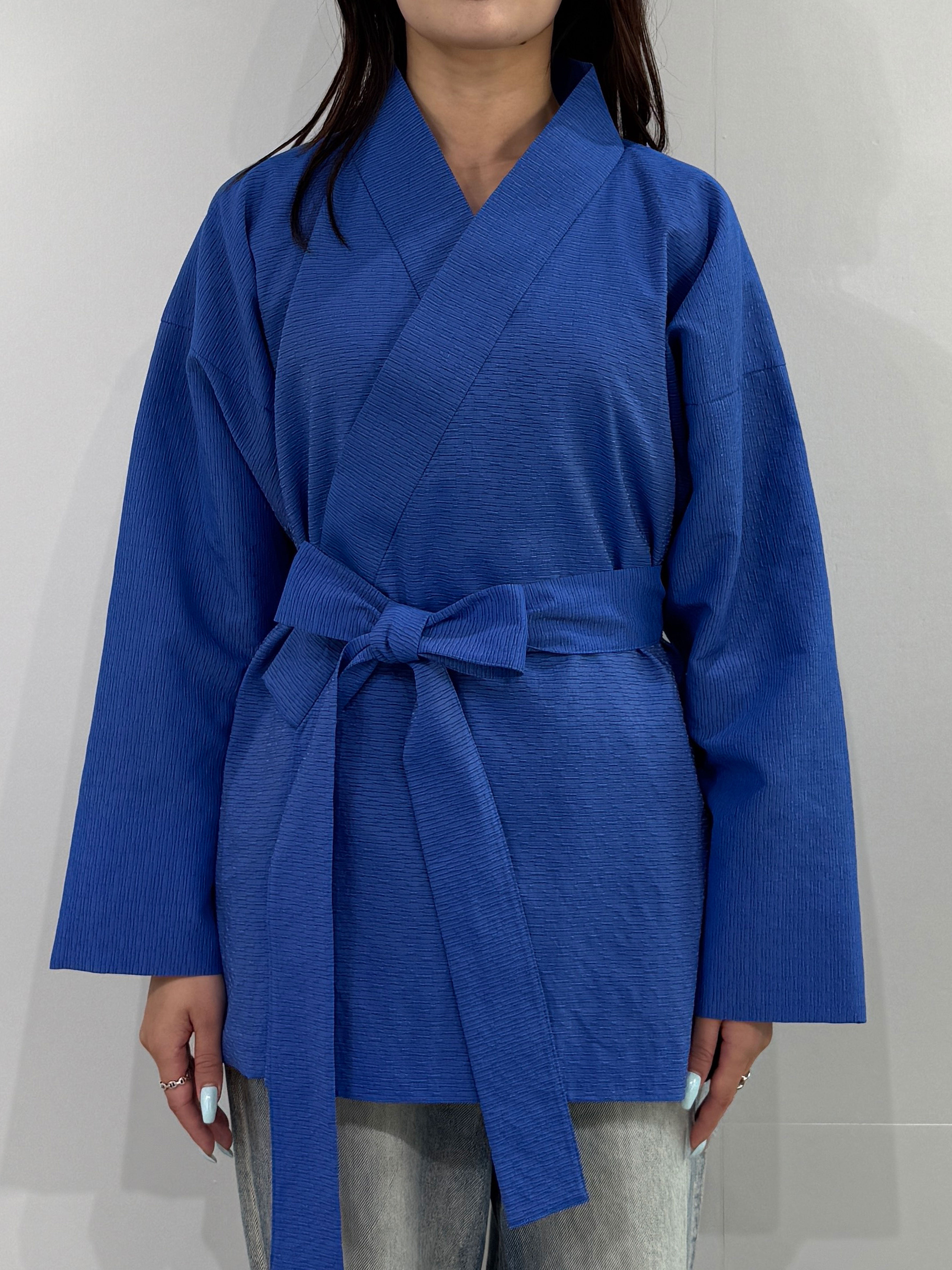 OHARAME KIMONO JACKET / 青-ao-