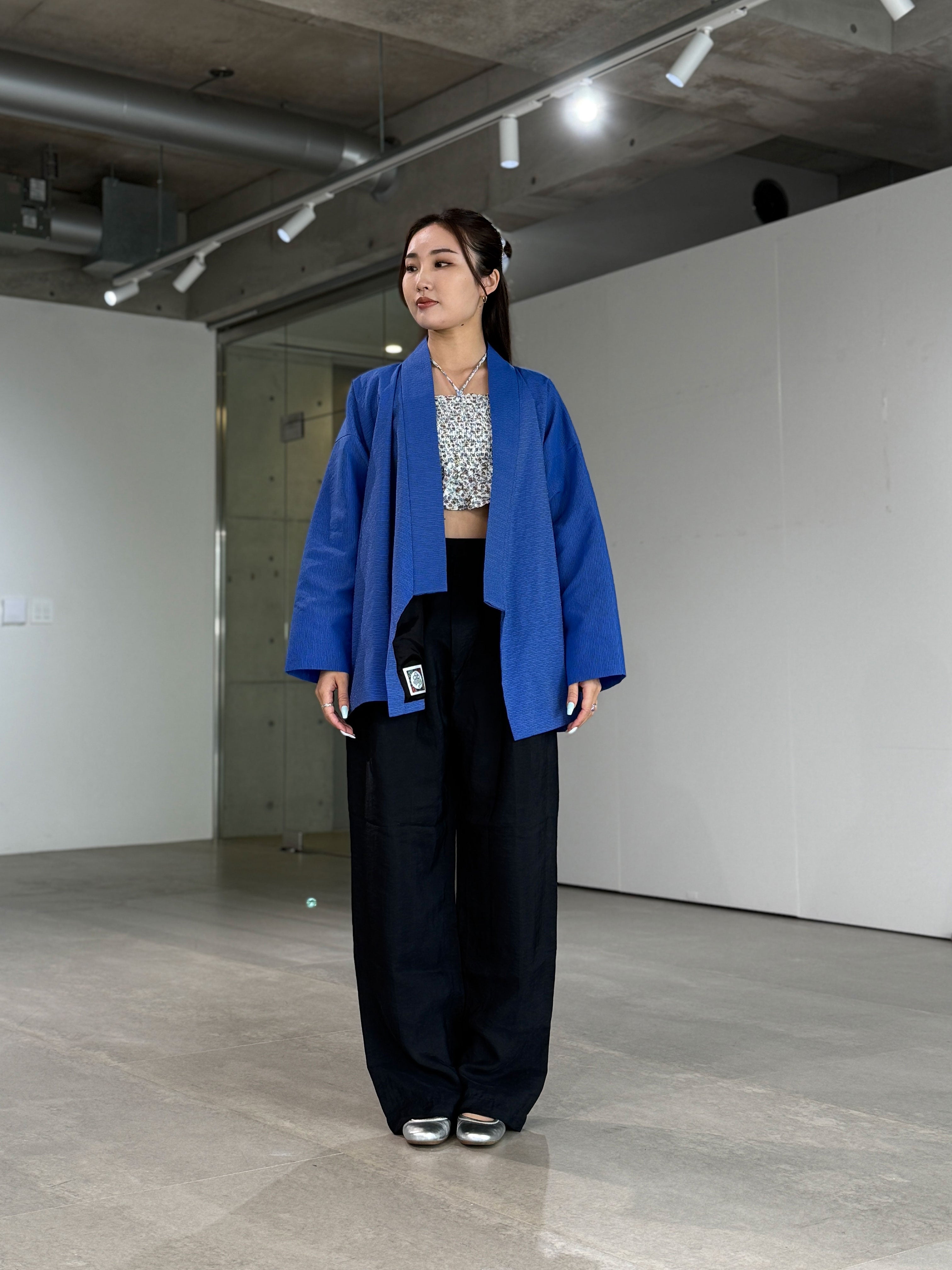 OHARAME KIMONO JACKET / 青-ao-
