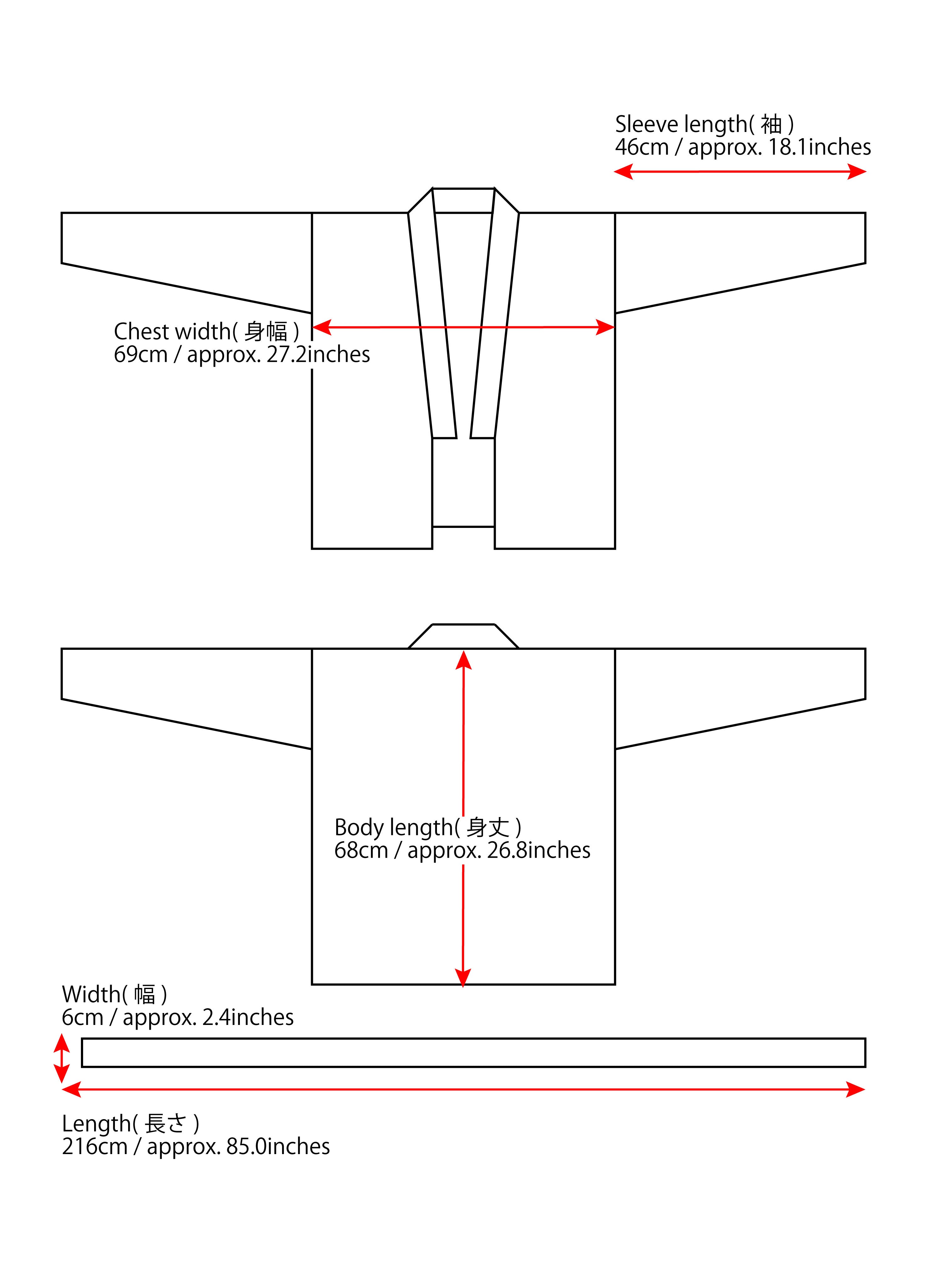 OHARAME KIMONO JACKET / 柚子-yuzu-