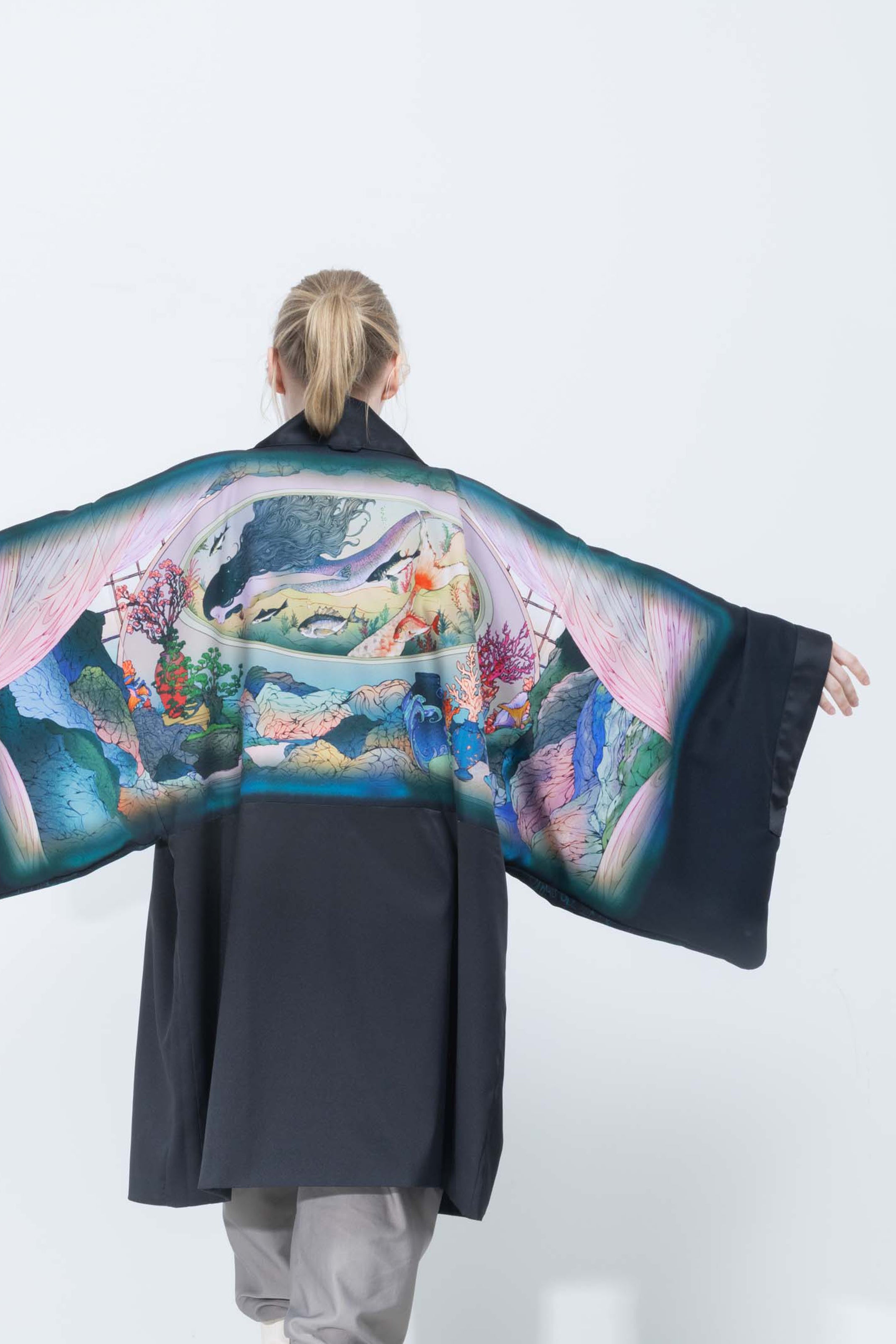 KUROMONTSUKI HAORI - Ryugu