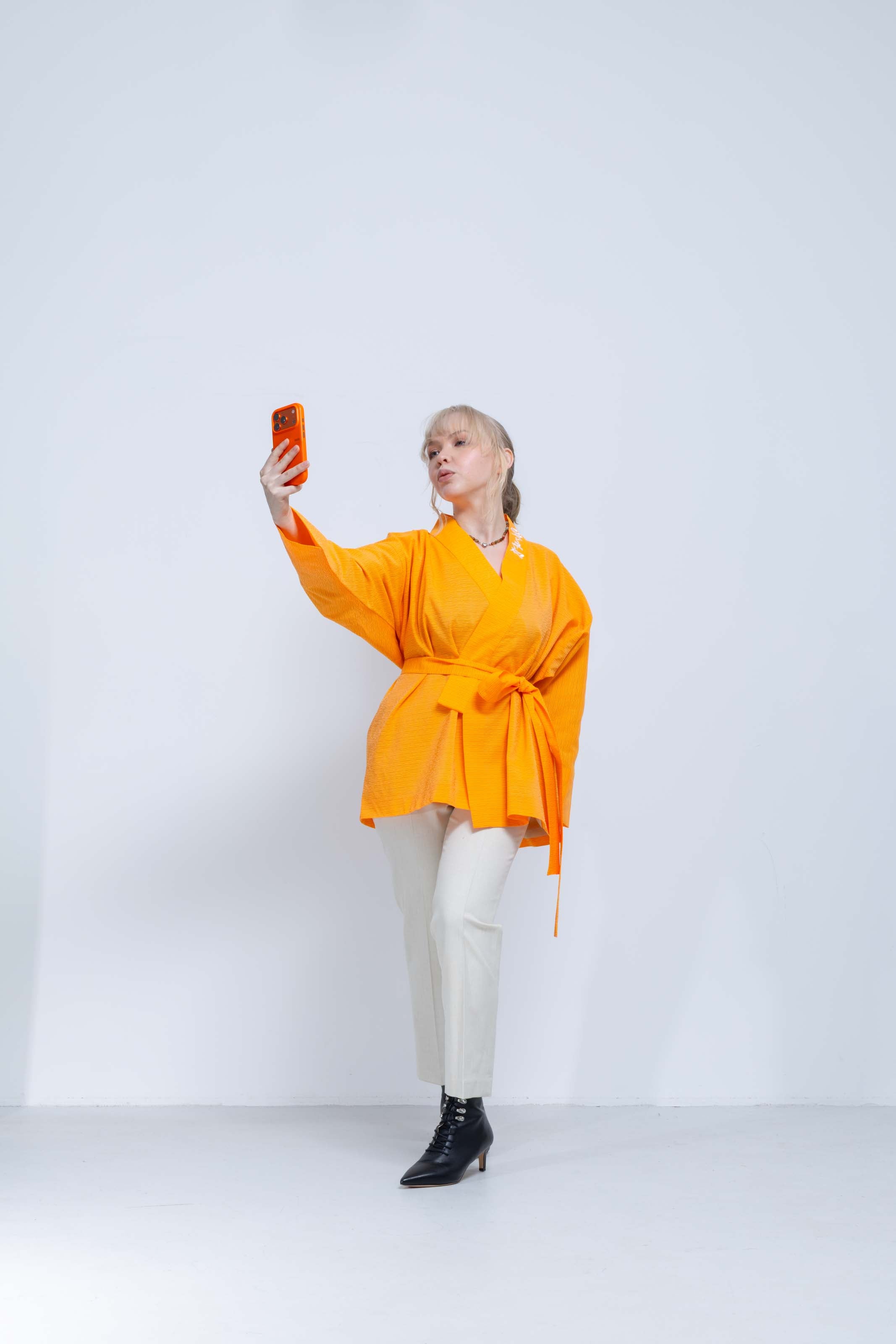 OHARAME KIMONO JACKET / 柚子-yuzu-