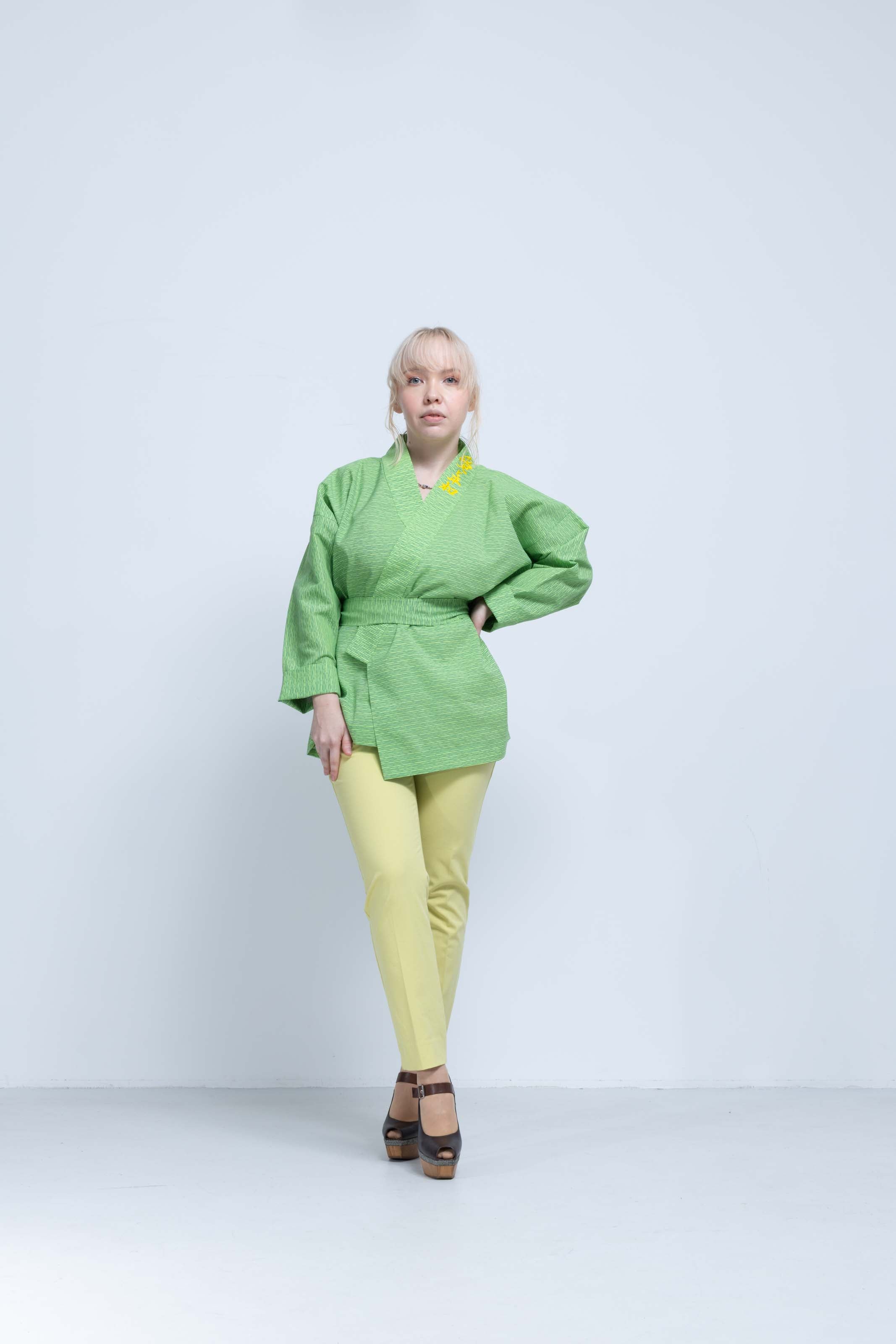 OHARAME KIMONO JACKET / 抹茶-matcha-