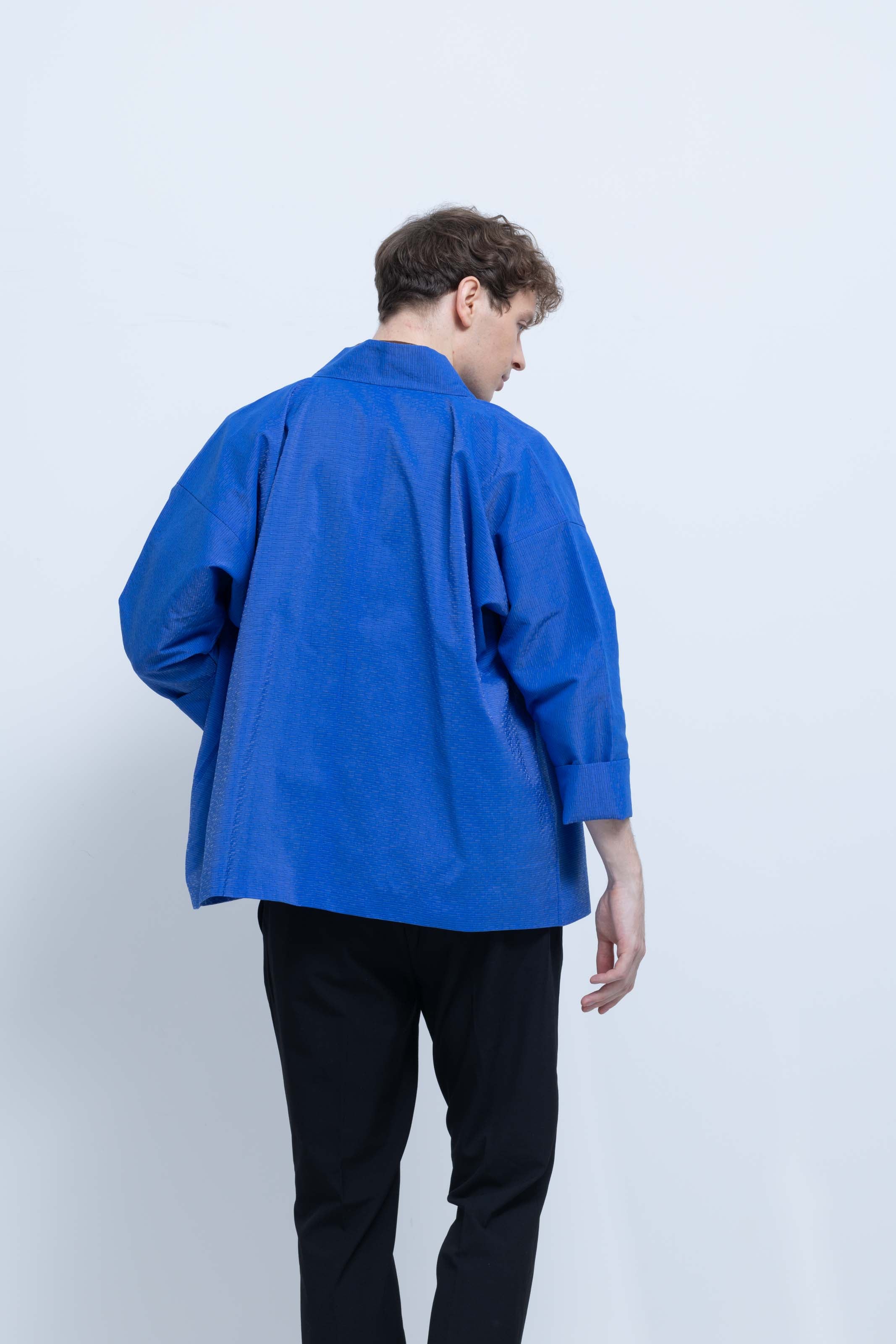 OHARAME KIMONO JACKET / 碧-ao-