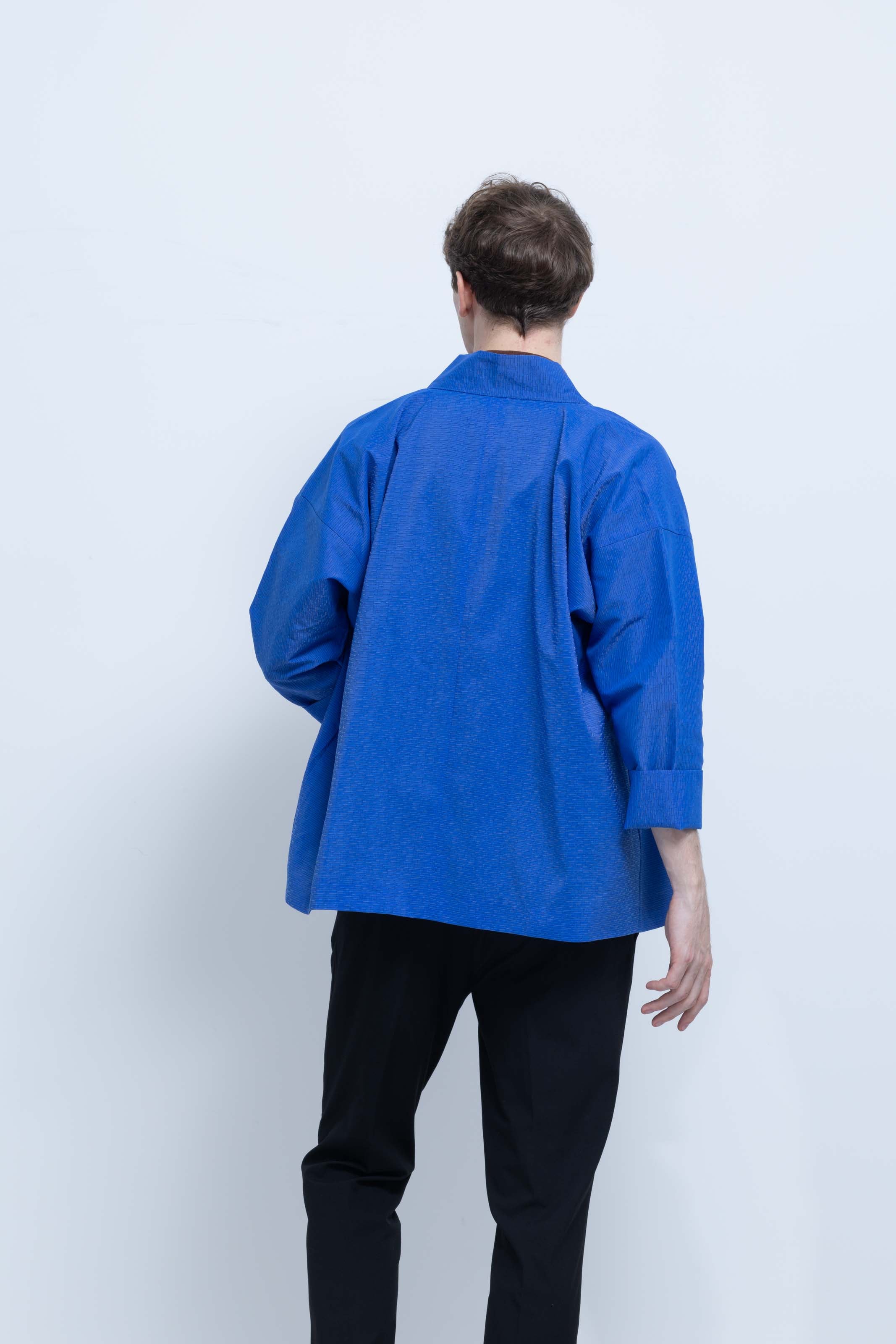 OHARAME KIMONO JACKET / 碧-ao-