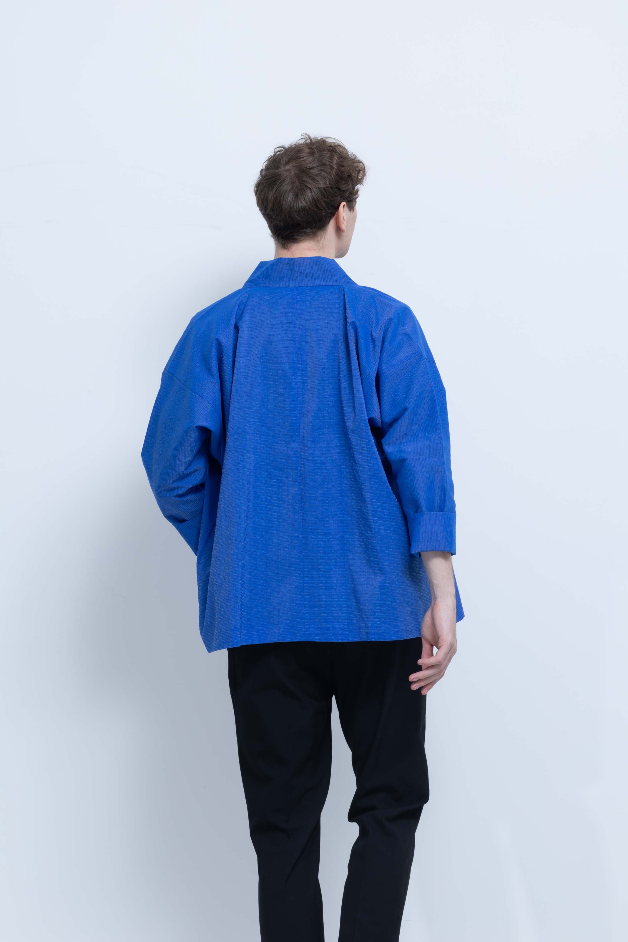 OHARAME KIMONO JACKET / 碧-ao-