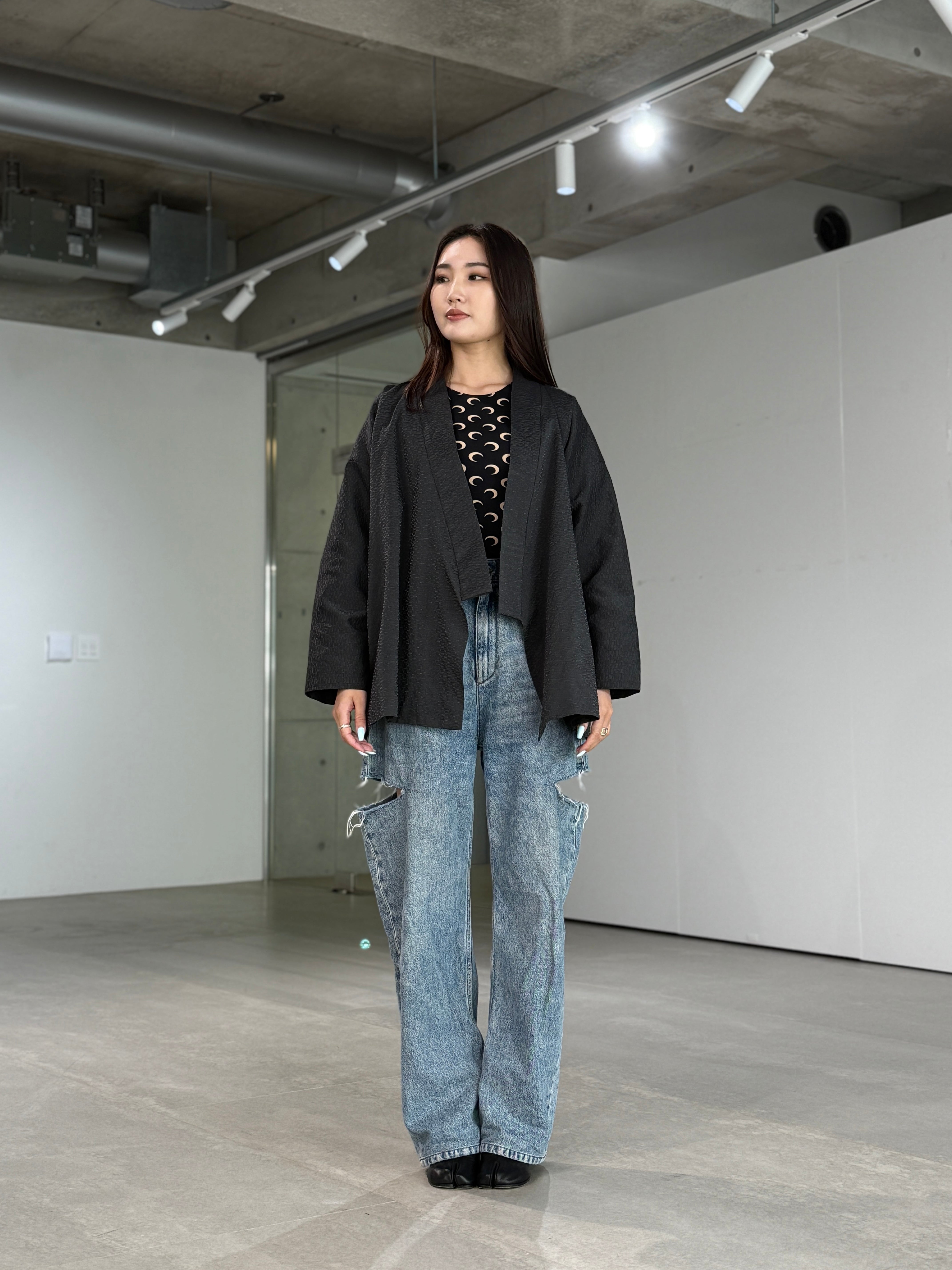 OHARAME KIMONO JACKET / 墨-sumi-