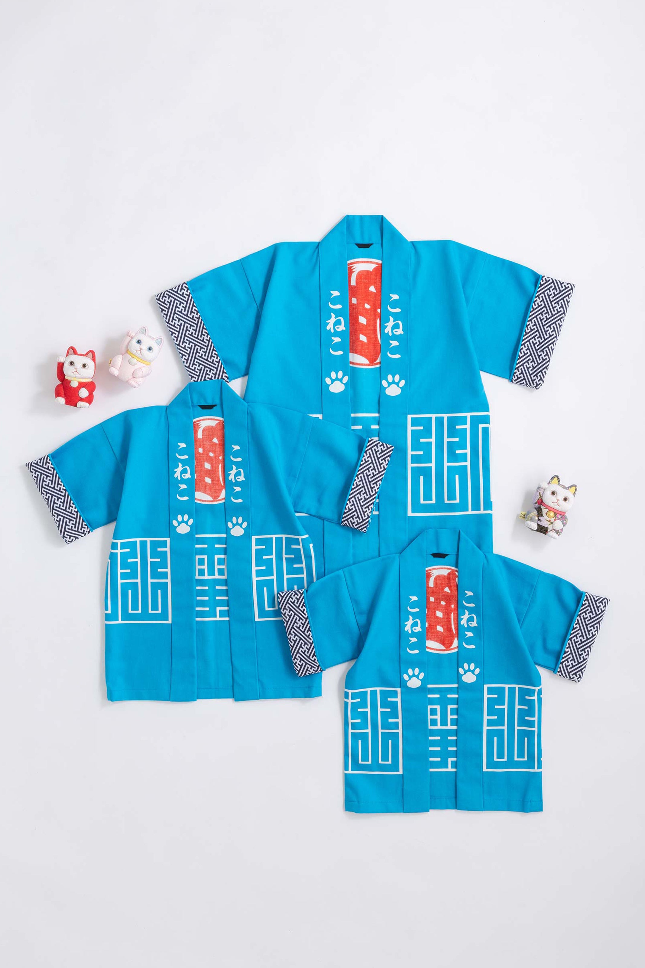 KIDS "90" SHIRUSHIZOME HANTEN - KONEKO / Denkosekka