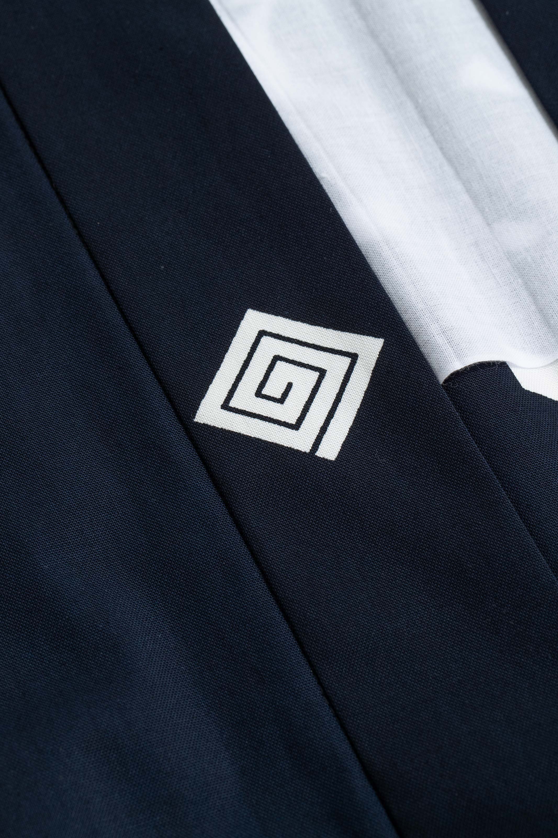 CAT -LIGHTNING SPEED- SHIRUSHI-ZOME HANTEN JACKET / KON / 猫 -電光石火- 印染半纏