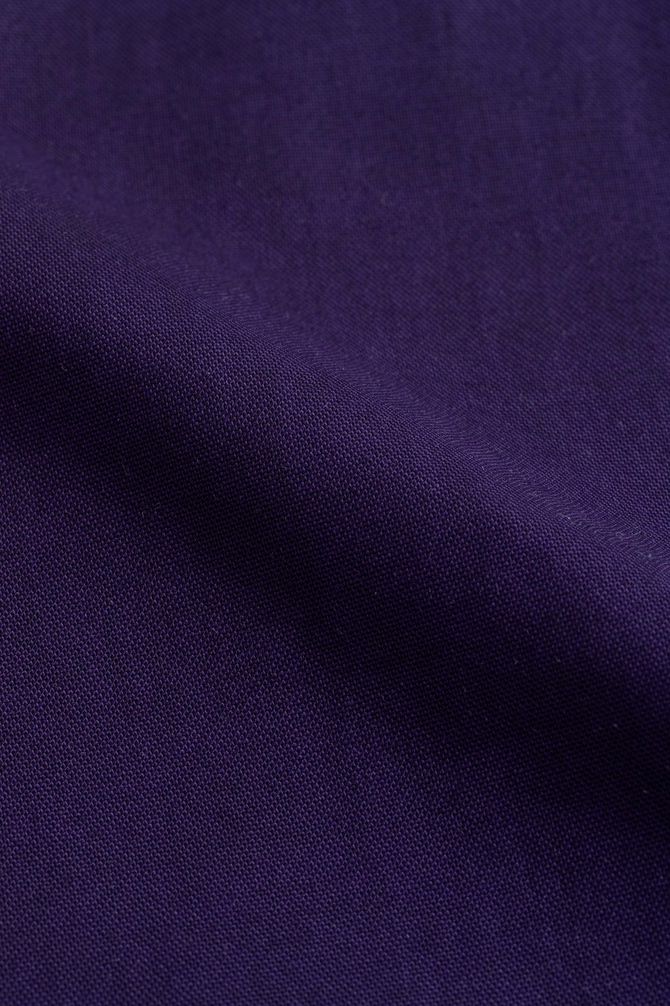 CAT -LIGHTNING SPEED- SHIRUSHI-ZOME HANTEN JACKET/ MURASAKI / 猫 -電光石火- 印染半纏