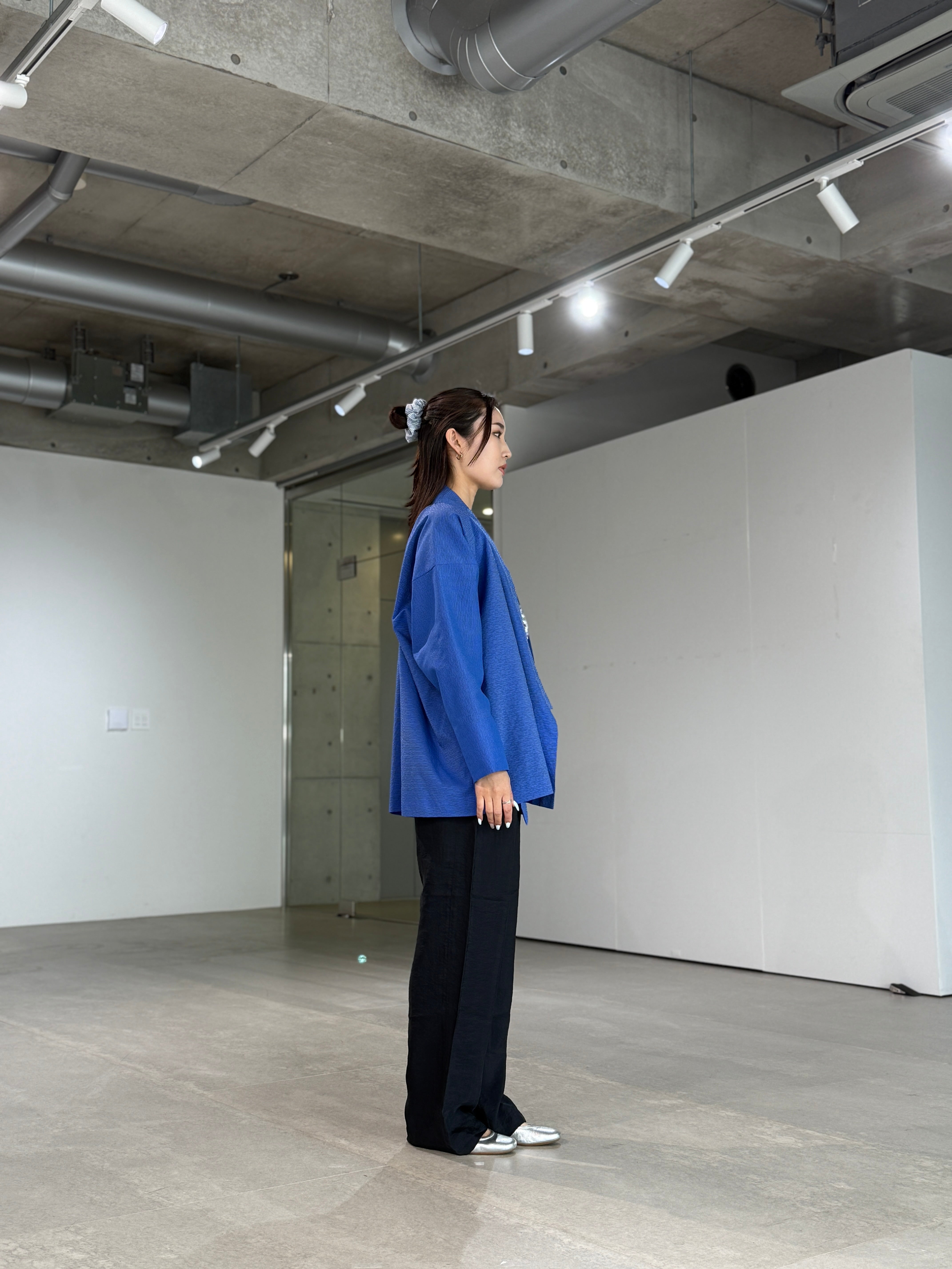 OHARAME KIMONO JACKET / 青-ao-