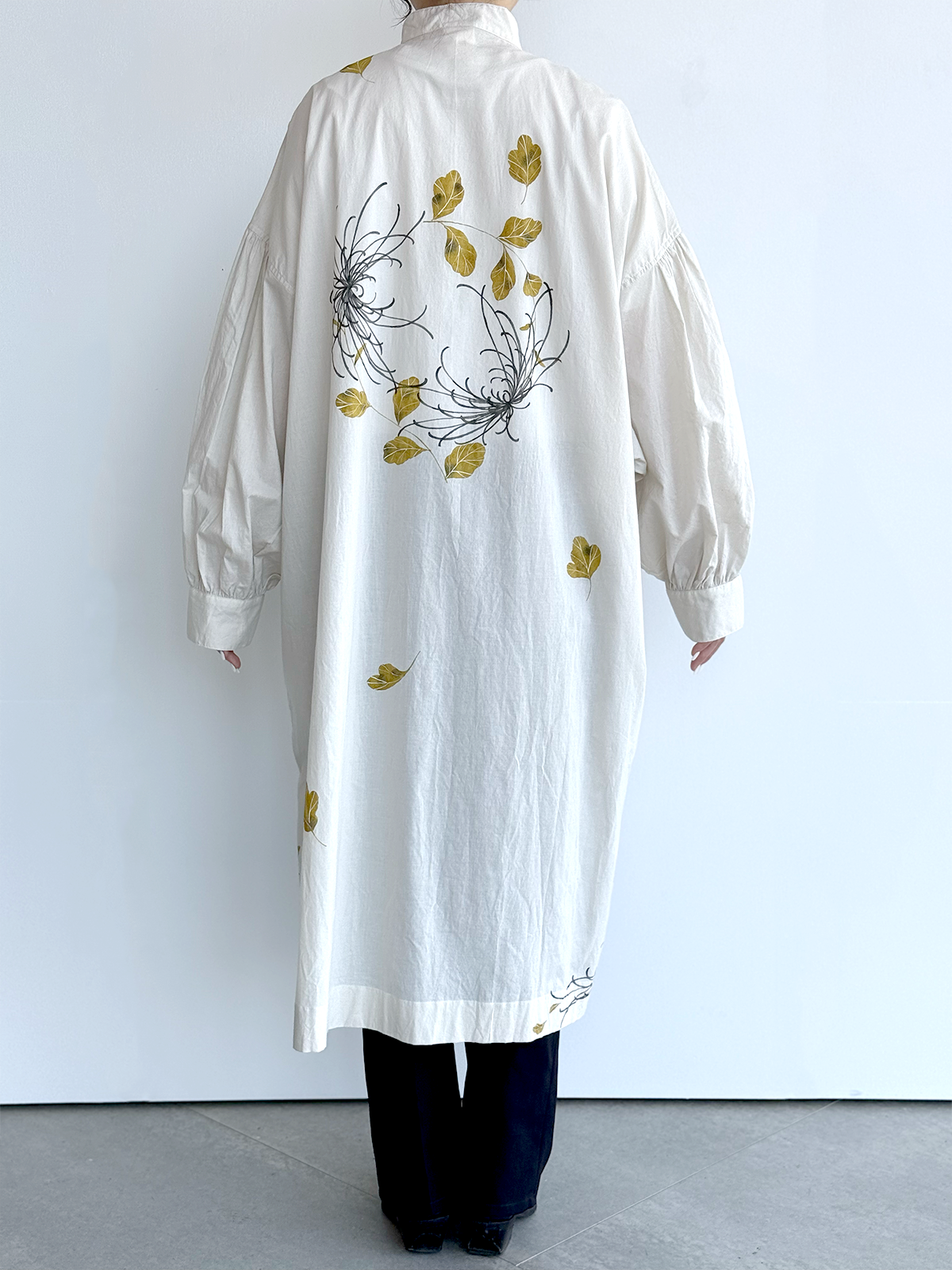 [SANKI ZAKKA SELECT] Volume sleeve blouse - Ecru - Rangiku