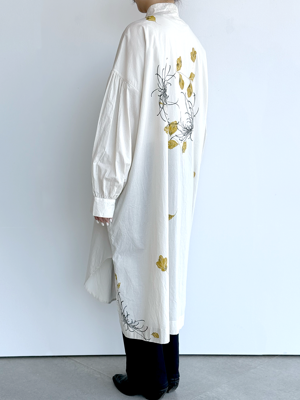 [SANKI ZAKKA SELECT] Volume sleeve blouse - Ecru - Rangiku