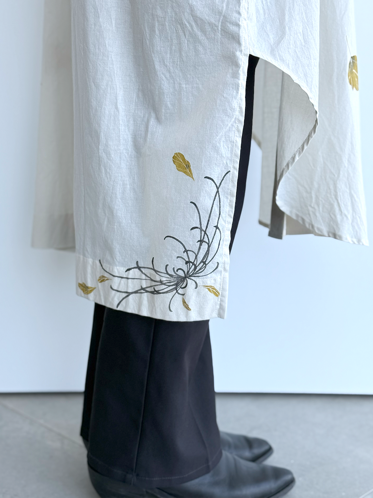 [SANKI ZAKKA SELECT] Volume sleeve blouse - Ecru - Rangiku