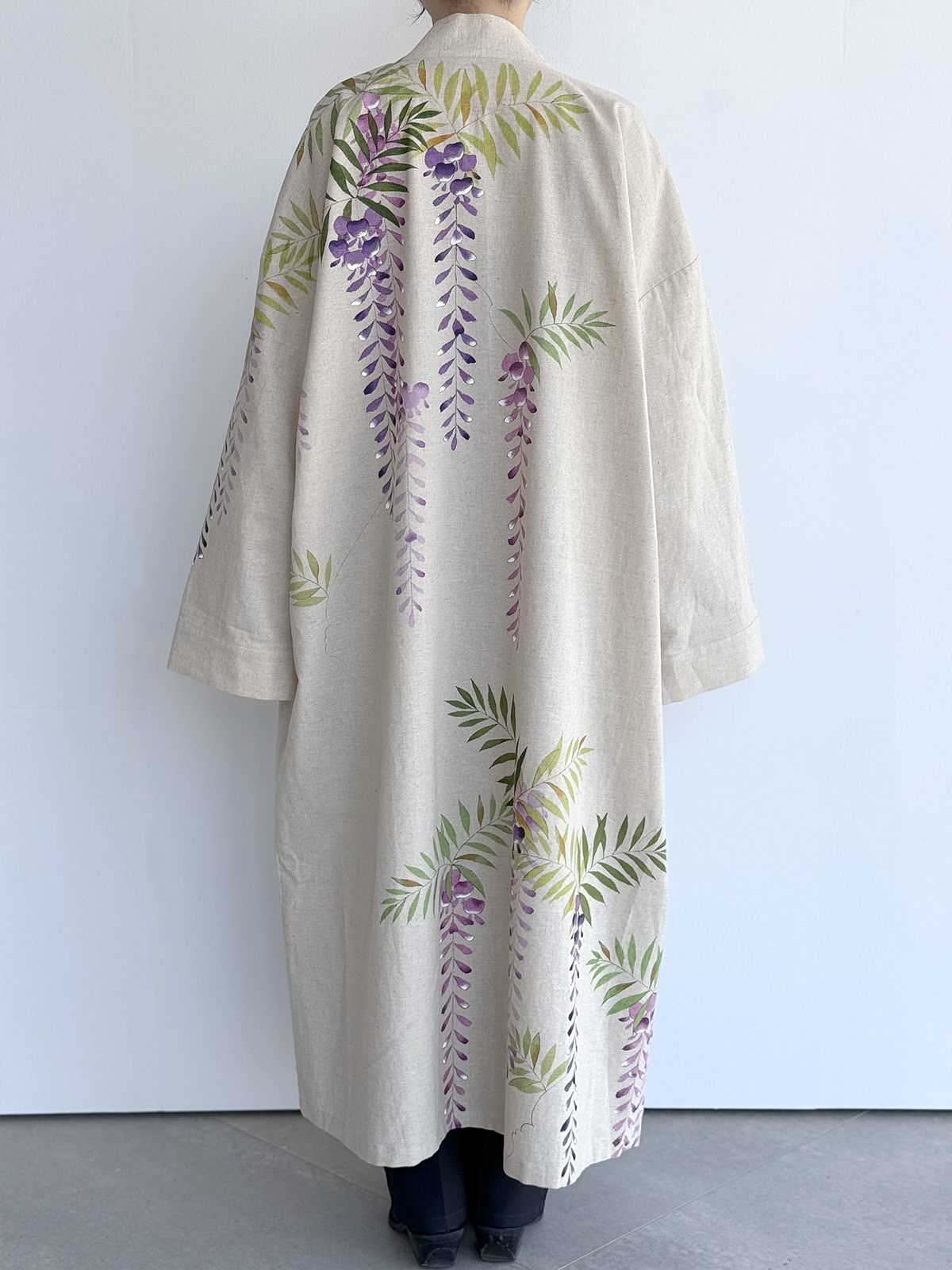 [SANKI ZAKKA SELECT] Gown Jacket - Beige - Wisteria
