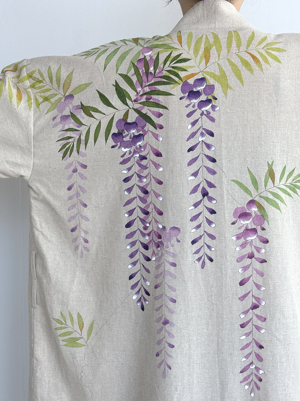 [SANKI ZAKKA SELECT] Gown Jacket - Beige - Wisteria