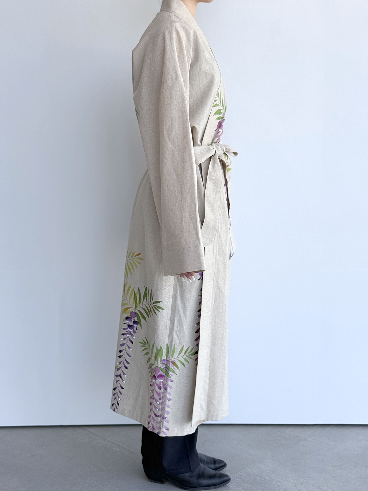 [SANKI ZAKKA SELECT] Gown Jacket - Beige - Wisteria