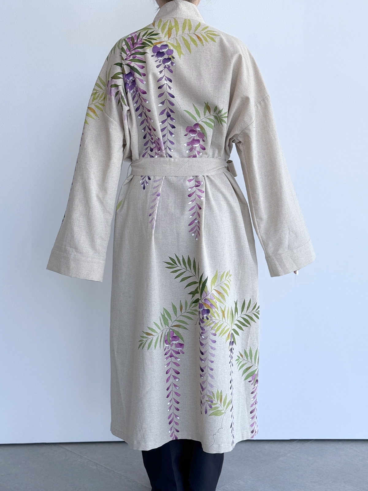 [SANKI ZAKKA SELECT] Gown Jacket - Beige - Wisteria