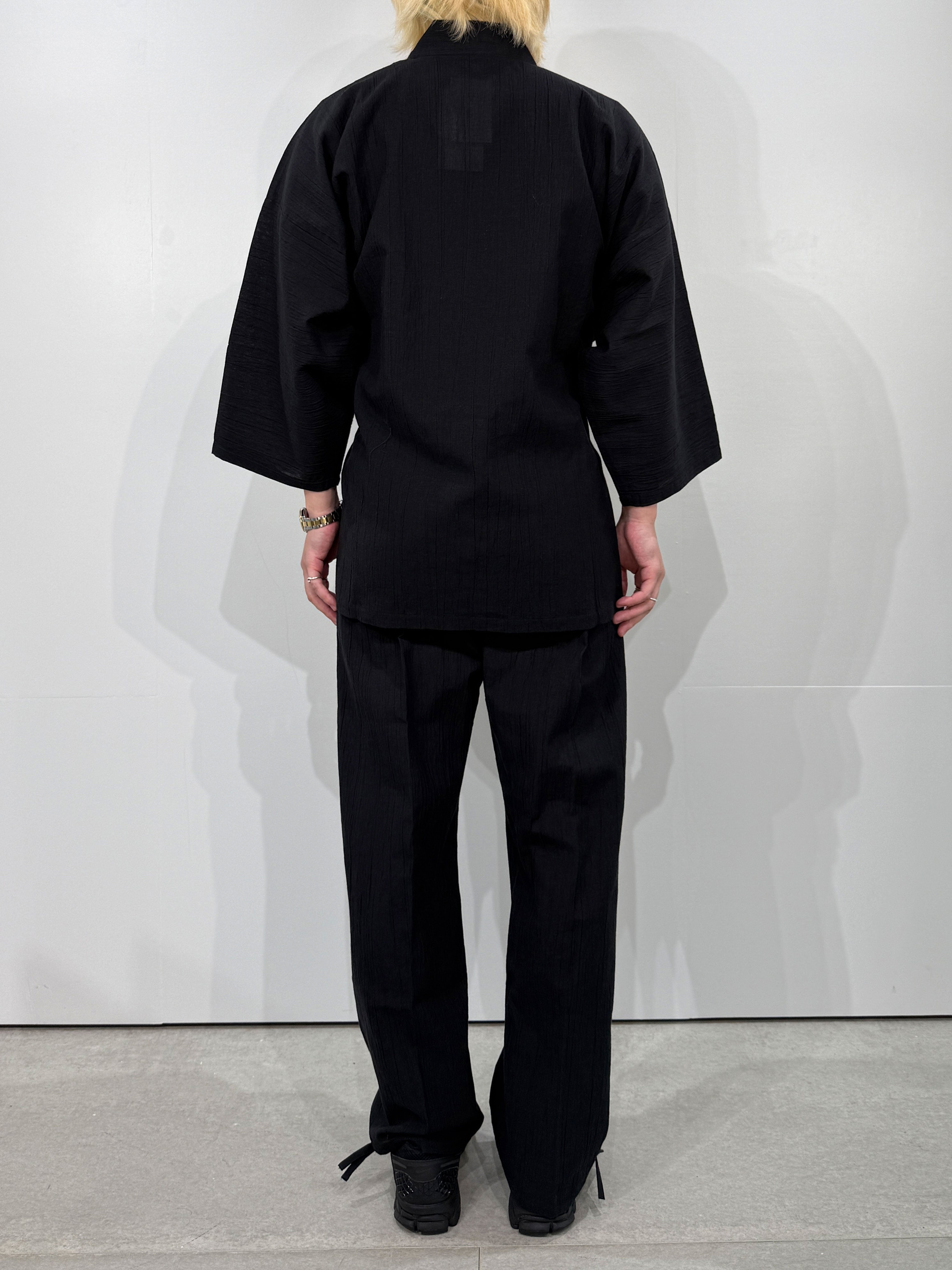 [参SELECT] Samue—Traditional monk's working clothes Black L