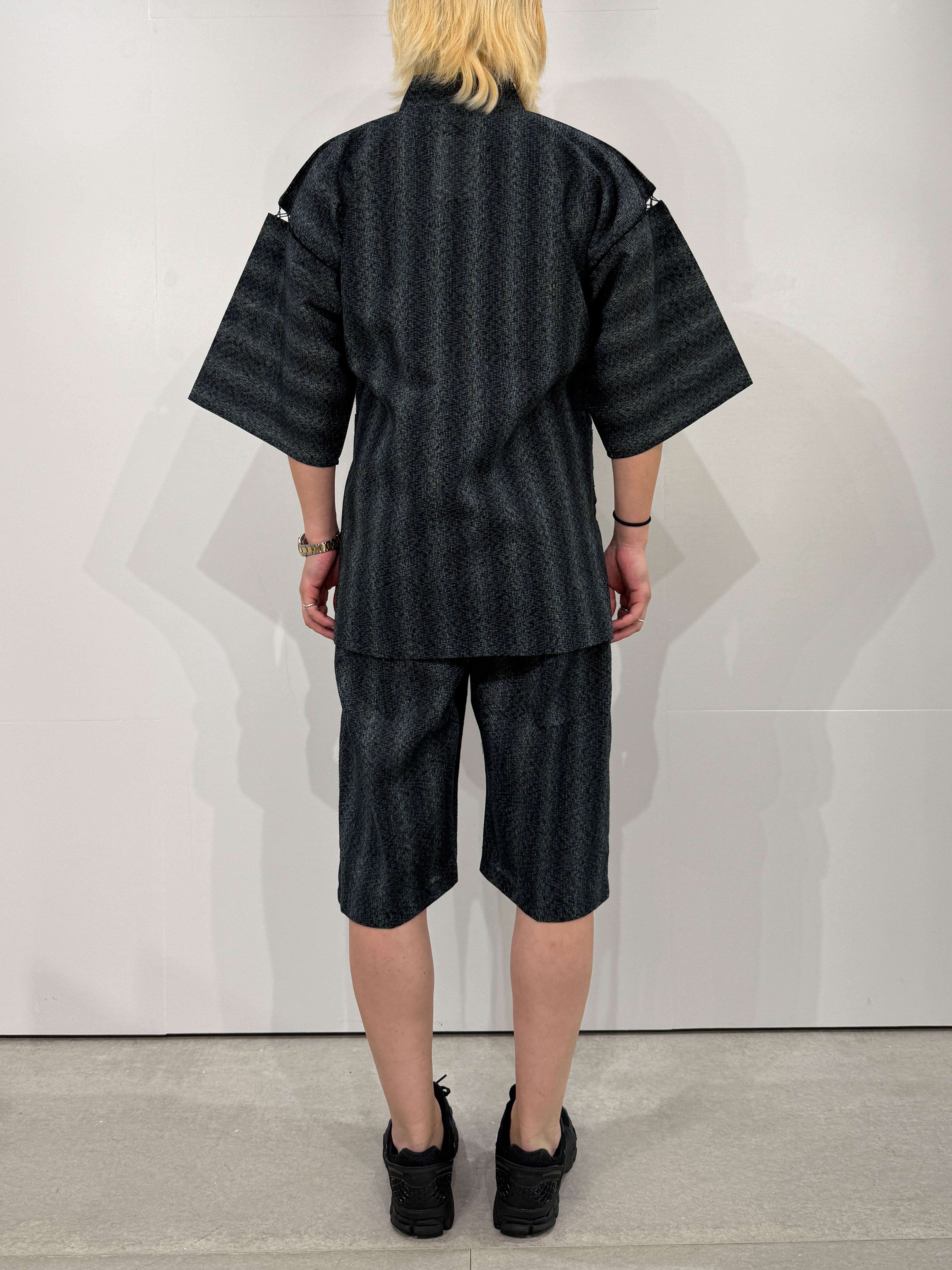 [参SELECT] Kasuri (Faded pattern) Jinbei Glay LL