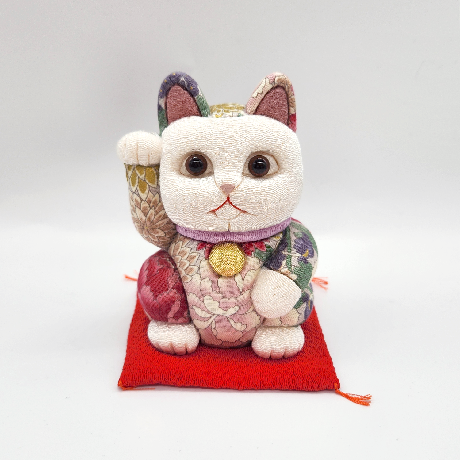 [SANKI ZAKKA SELECT] Original Lucky Cat - Kiku - Gray