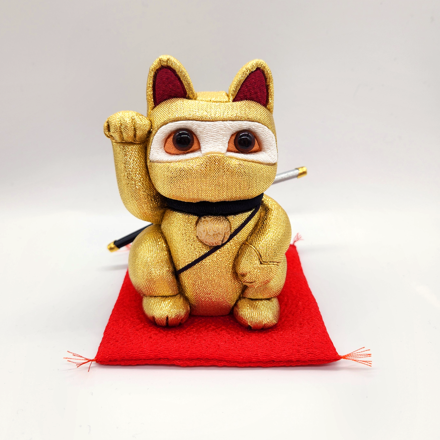 [SANKI ZAKKA SELECT] Ninja Lucky Cat - Gold