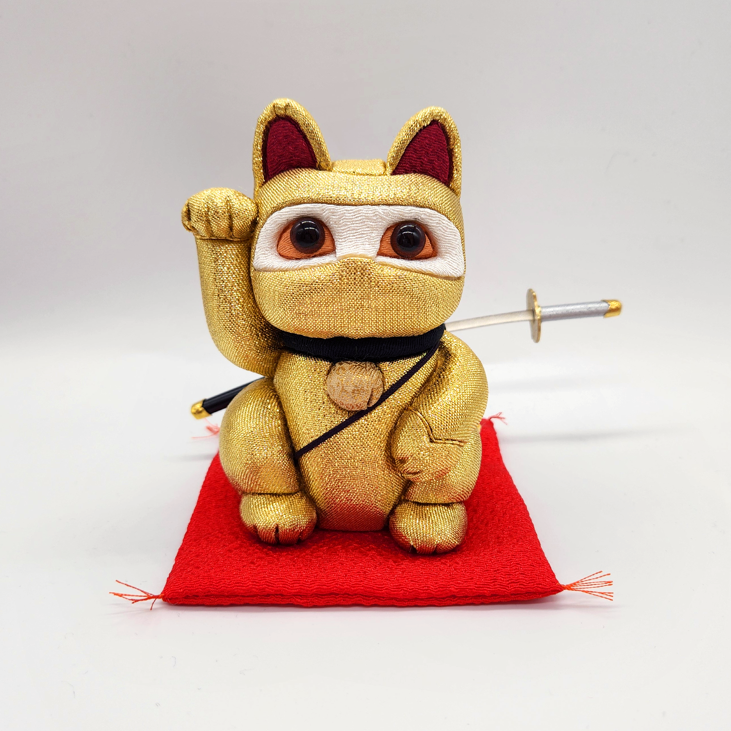 [SANKI ZAKKA SELECT] Ninja Lucky Cat - Gold