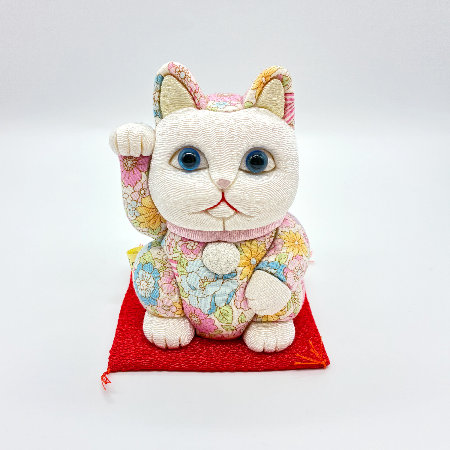[SANKI ZAKKA SELECT] Original Lucky Cat - Ribbon - Pink
