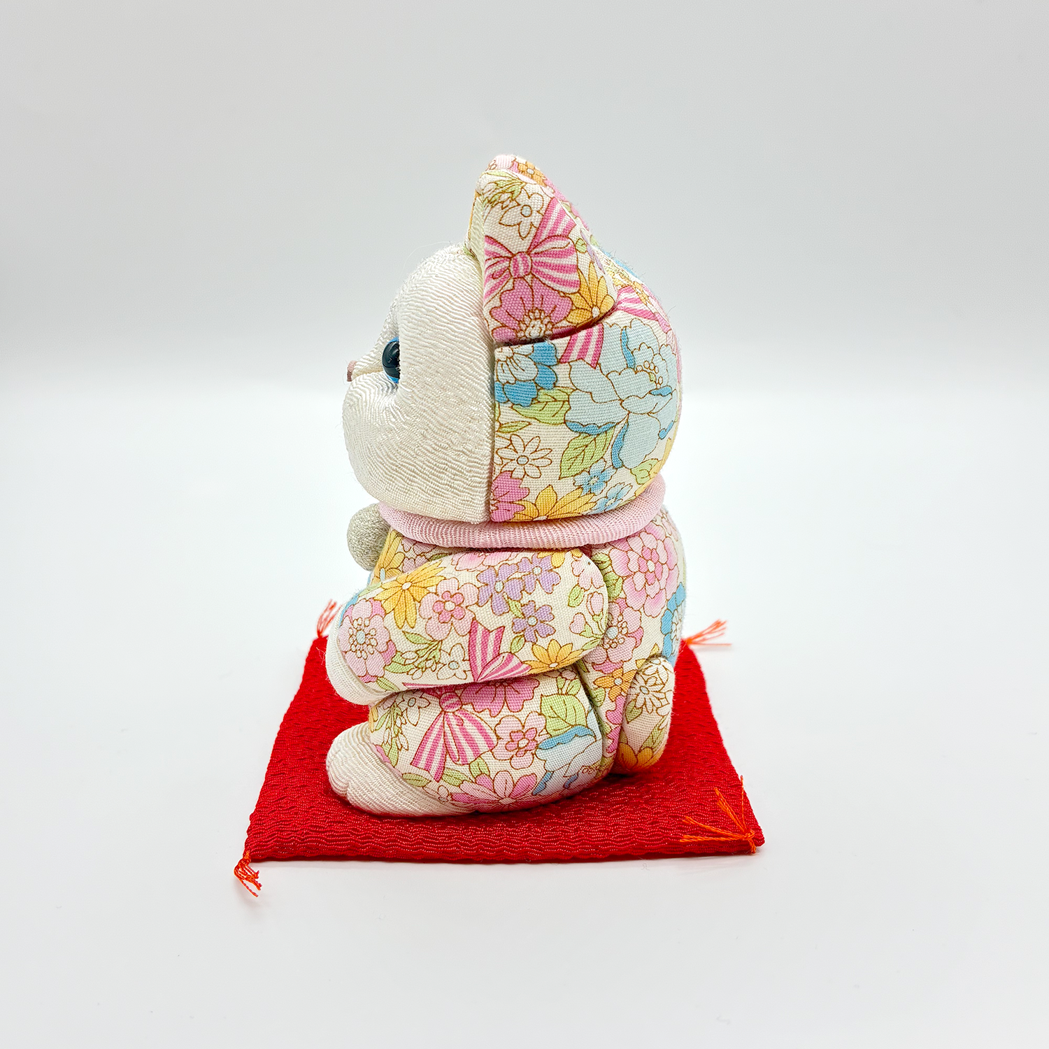 [SANKI ZAKKA SELECT] Original Lucky Cat - Ribbon - Pink
