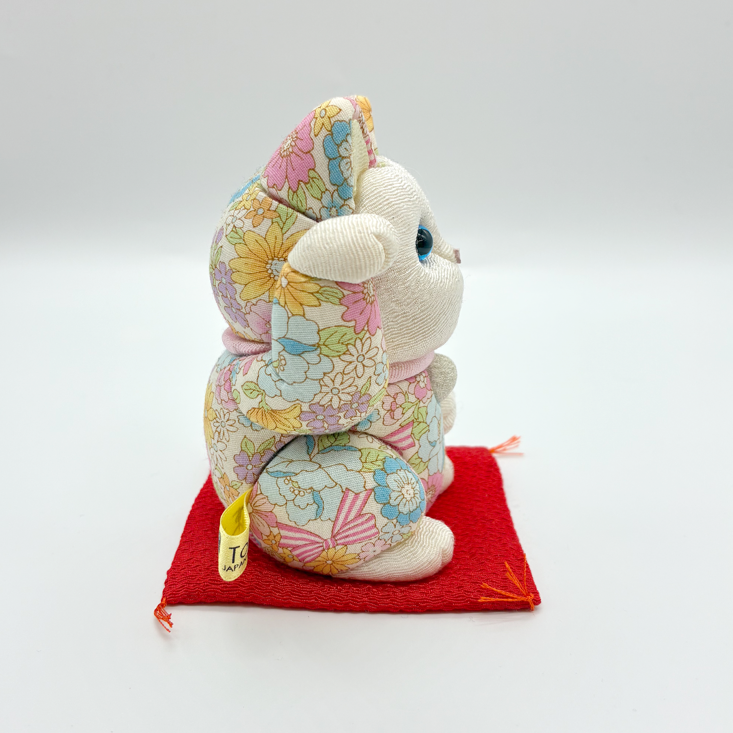 [SANKI ZAKKA SELECT] Original Lucky Cat - Ribbon - Pink