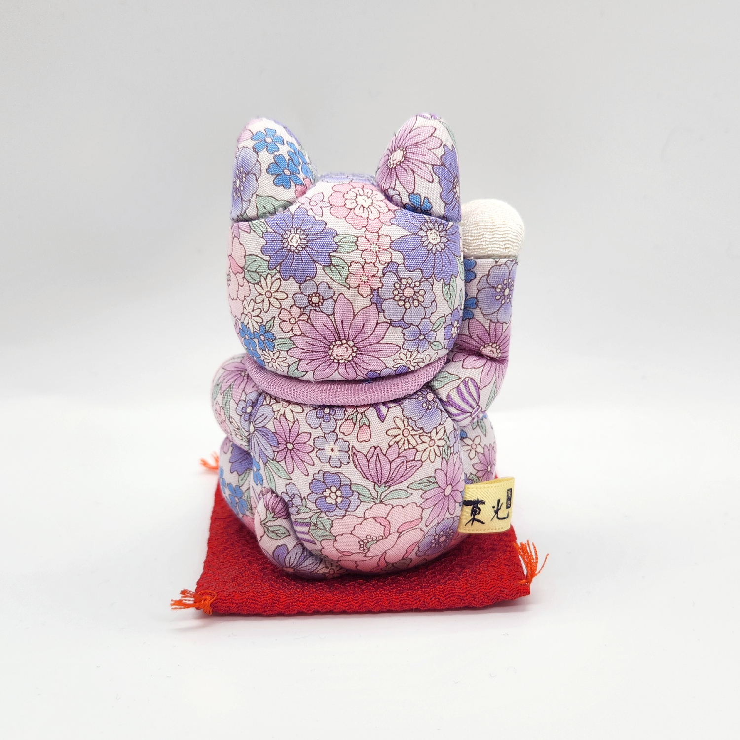 [SANKI ZAKKA SELECT] Original Lucky Cat - Ribbon - Purple