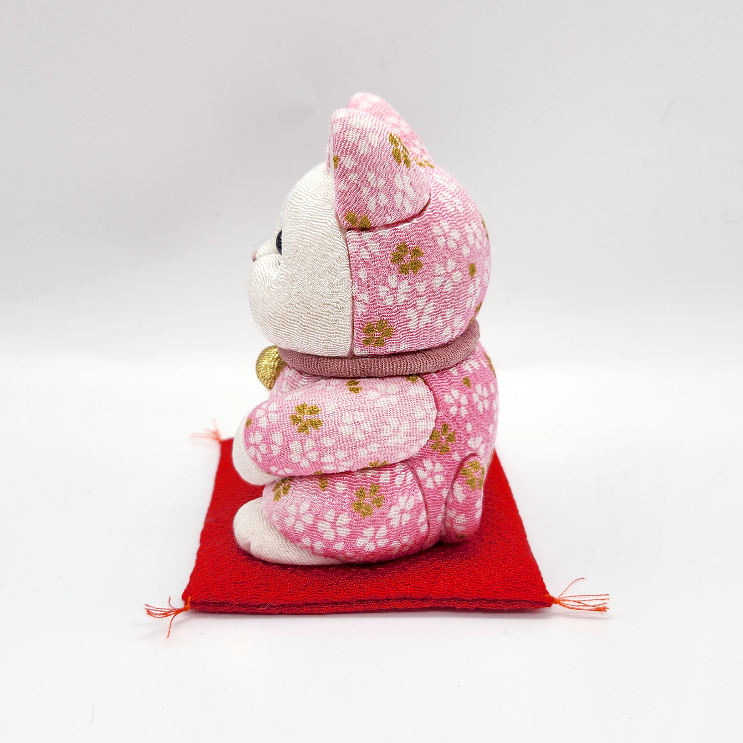 [SANKI ZAKKA SELECT] Original Lucky Cat - Yuzen - Pink
