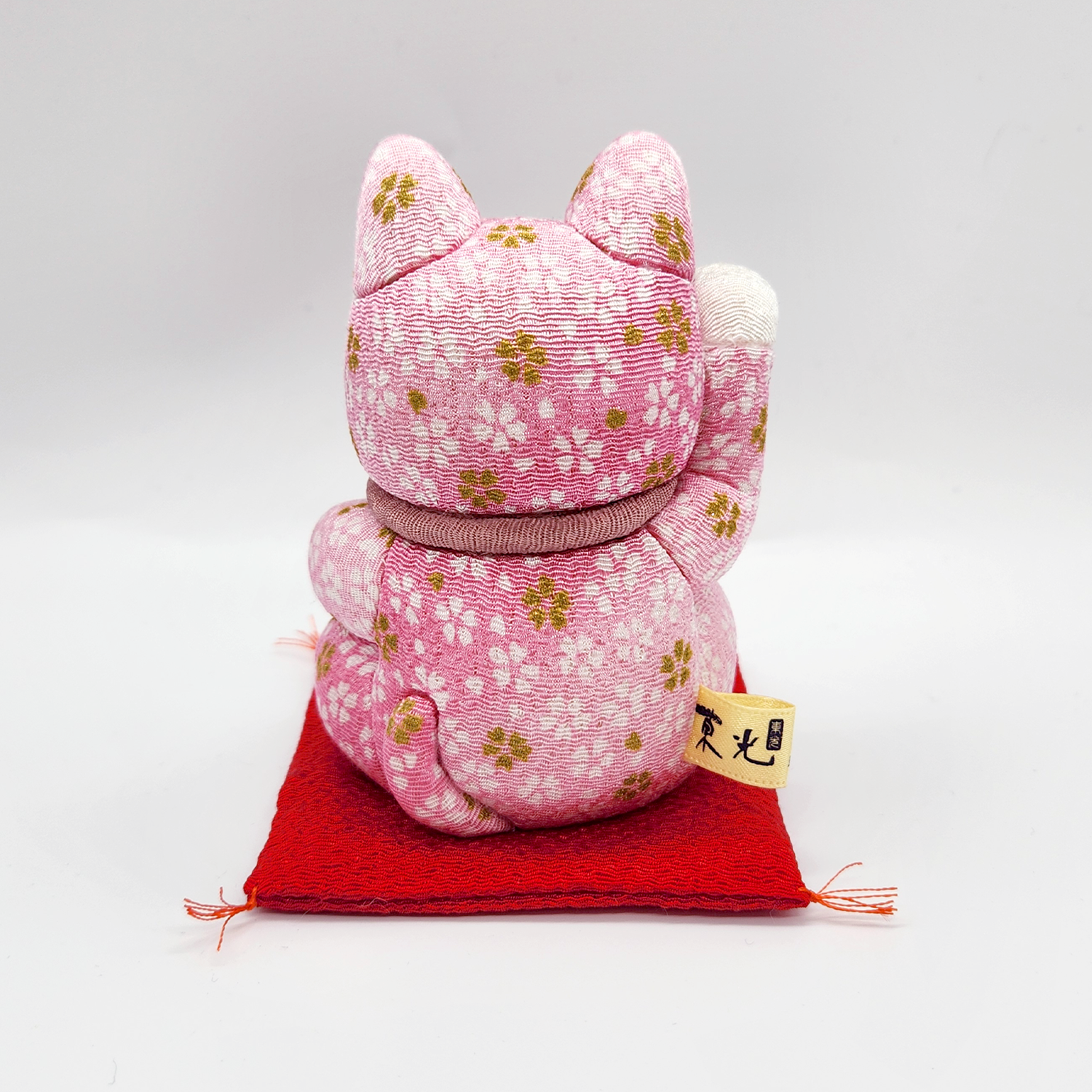 [SANKI ZAKKA SELECT] Original Lucky Cat - Yuzen - Pink
