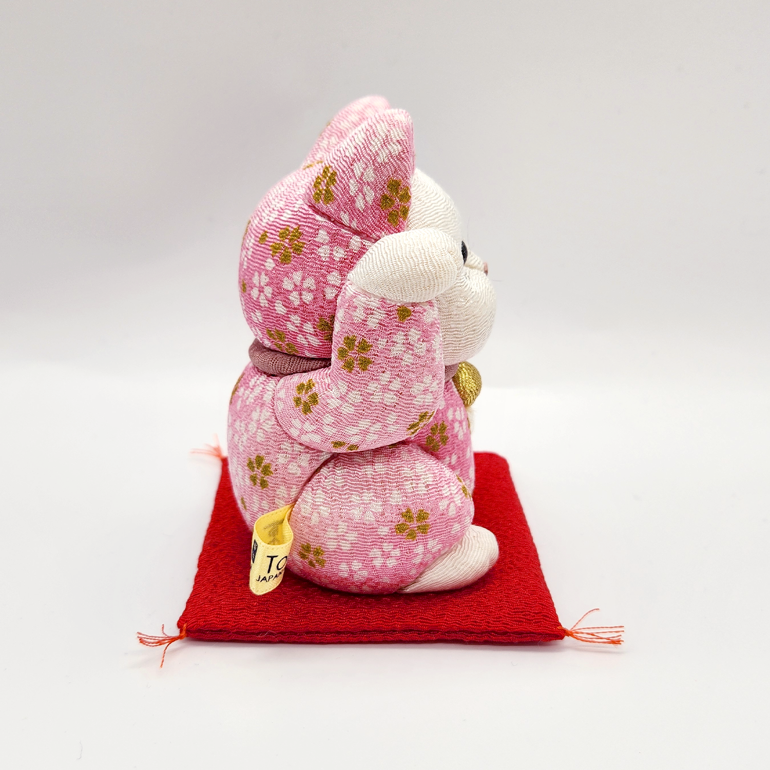 [SANKI ZAKKA SELECT] Original Lucky Cat - Yuzen - Pink