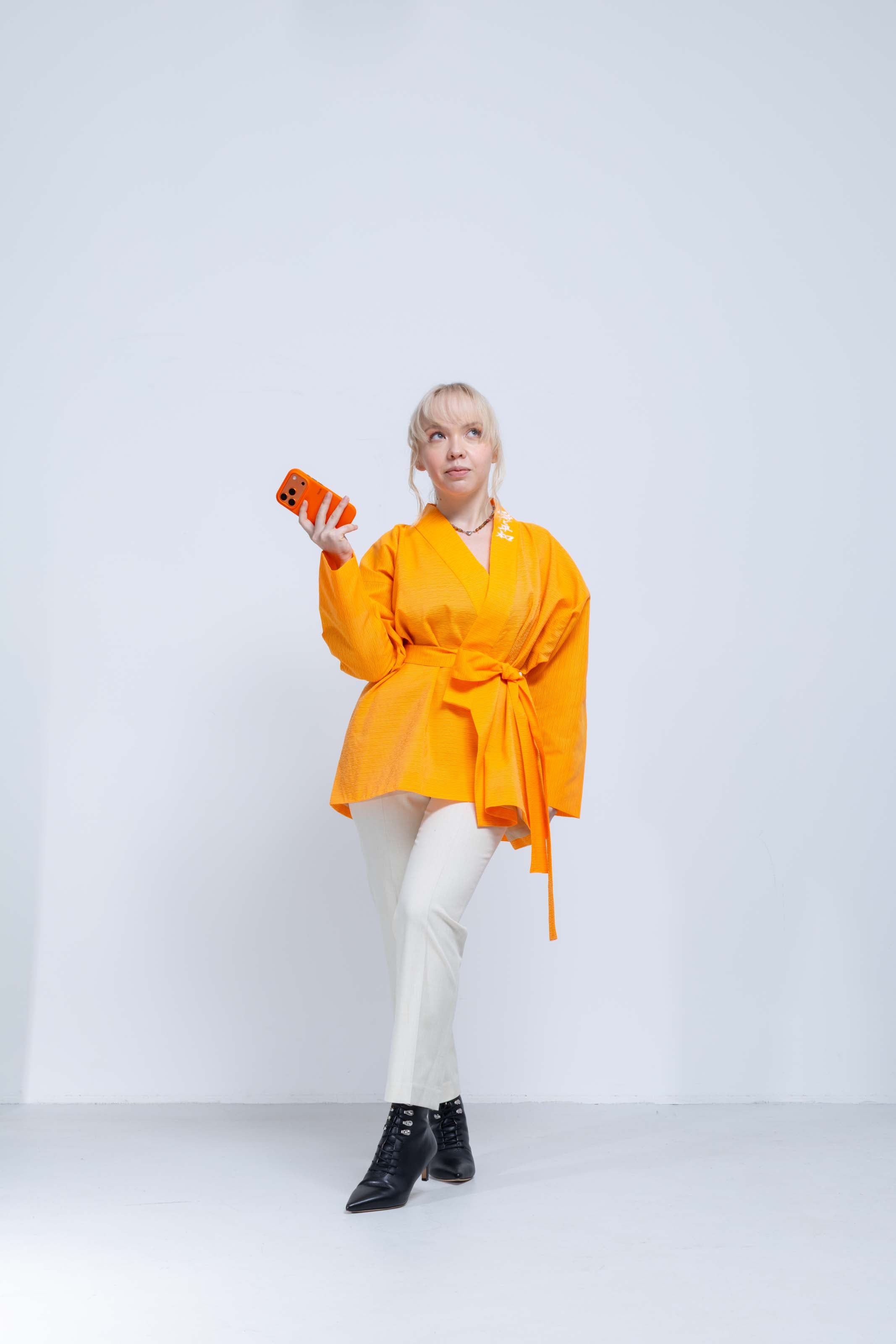 OHARAME KIMONO JACKET / 柚子-yuzu-