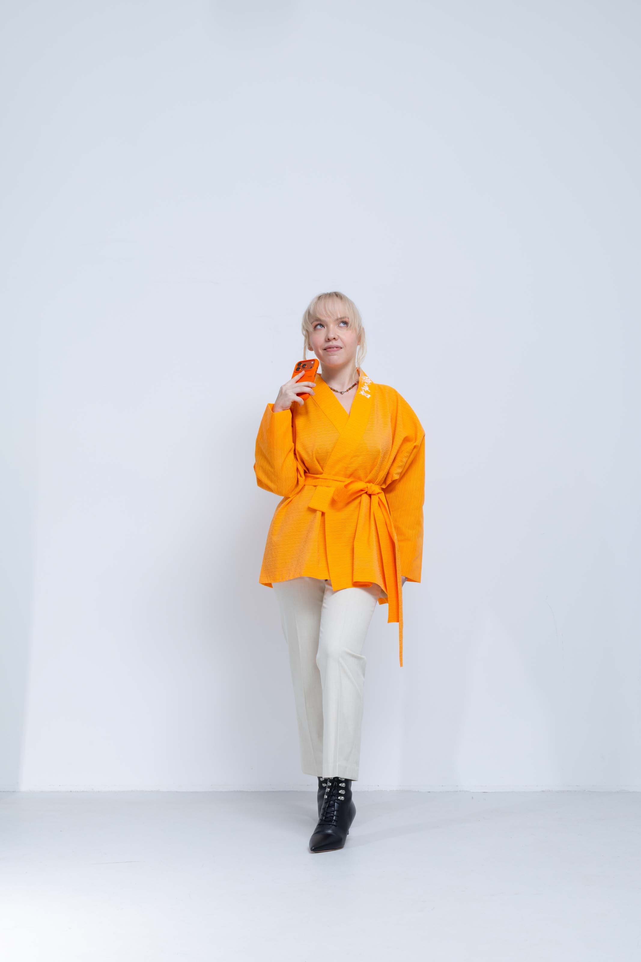 OHARAME KIMONO JACKET / 柚子-yuzu-
