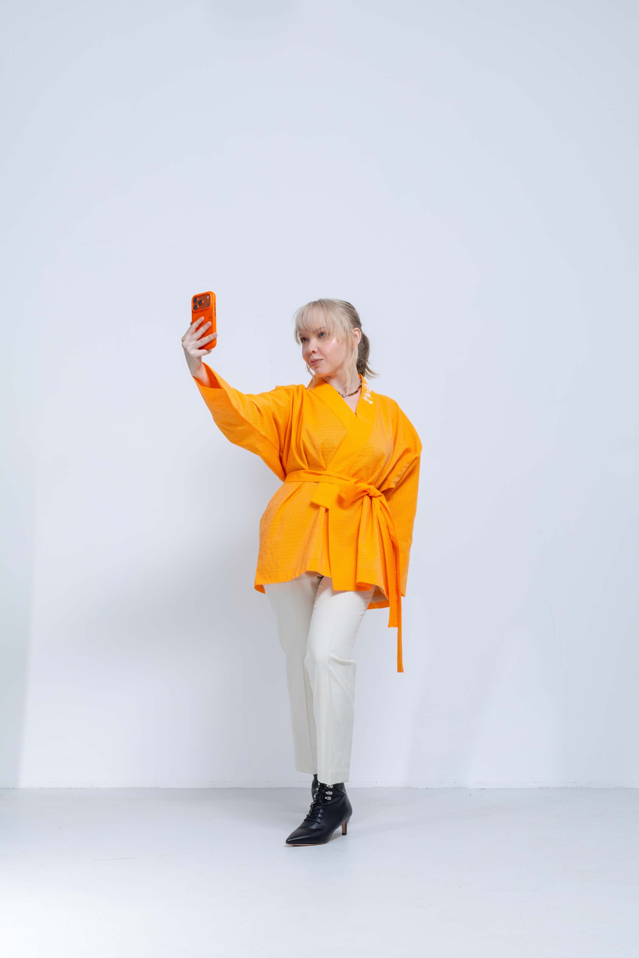 OHARAME KIMONO JACKET / 柚子-yuzu-