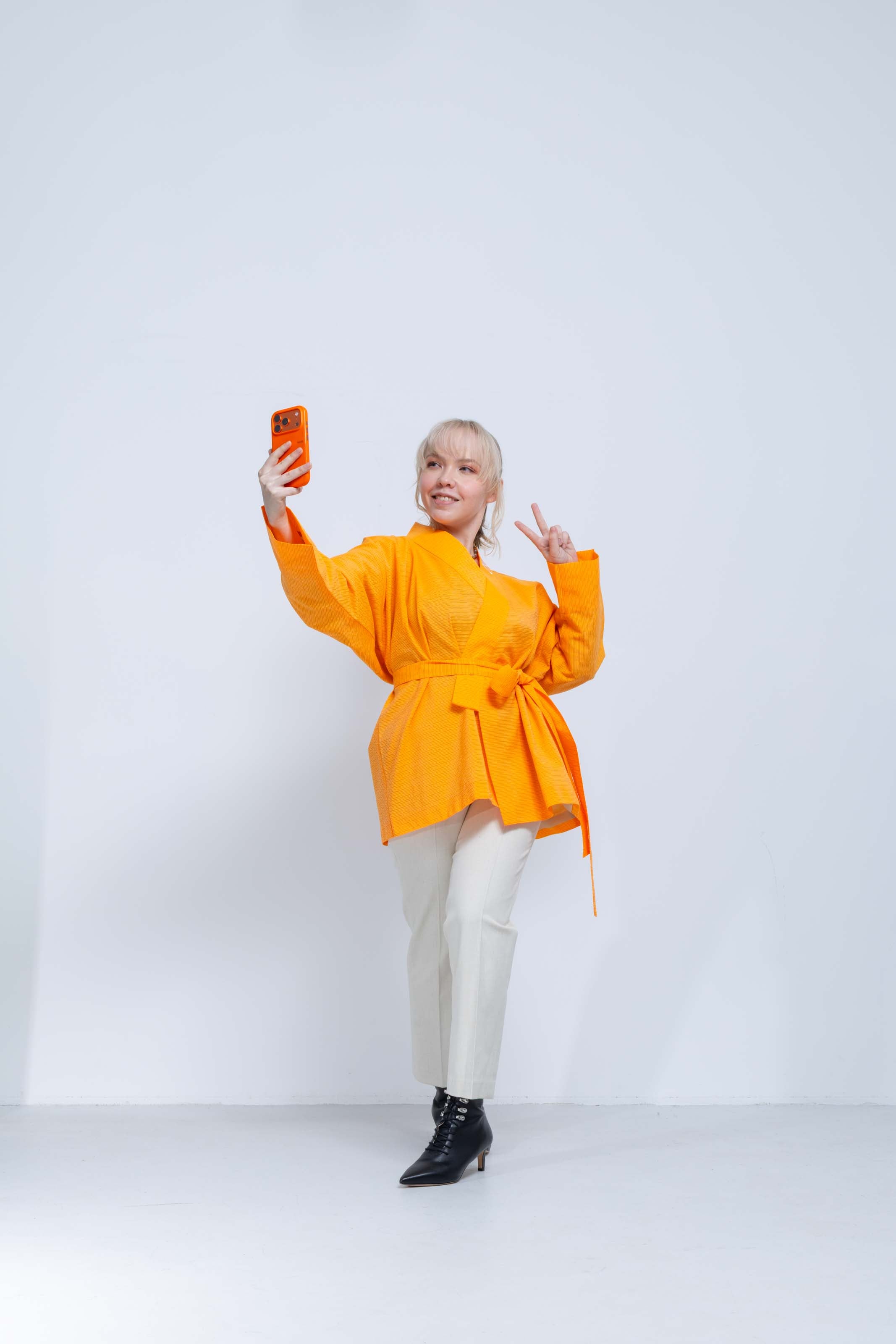 OHARAME KIMONO JACKET / 柚子-yuzu-