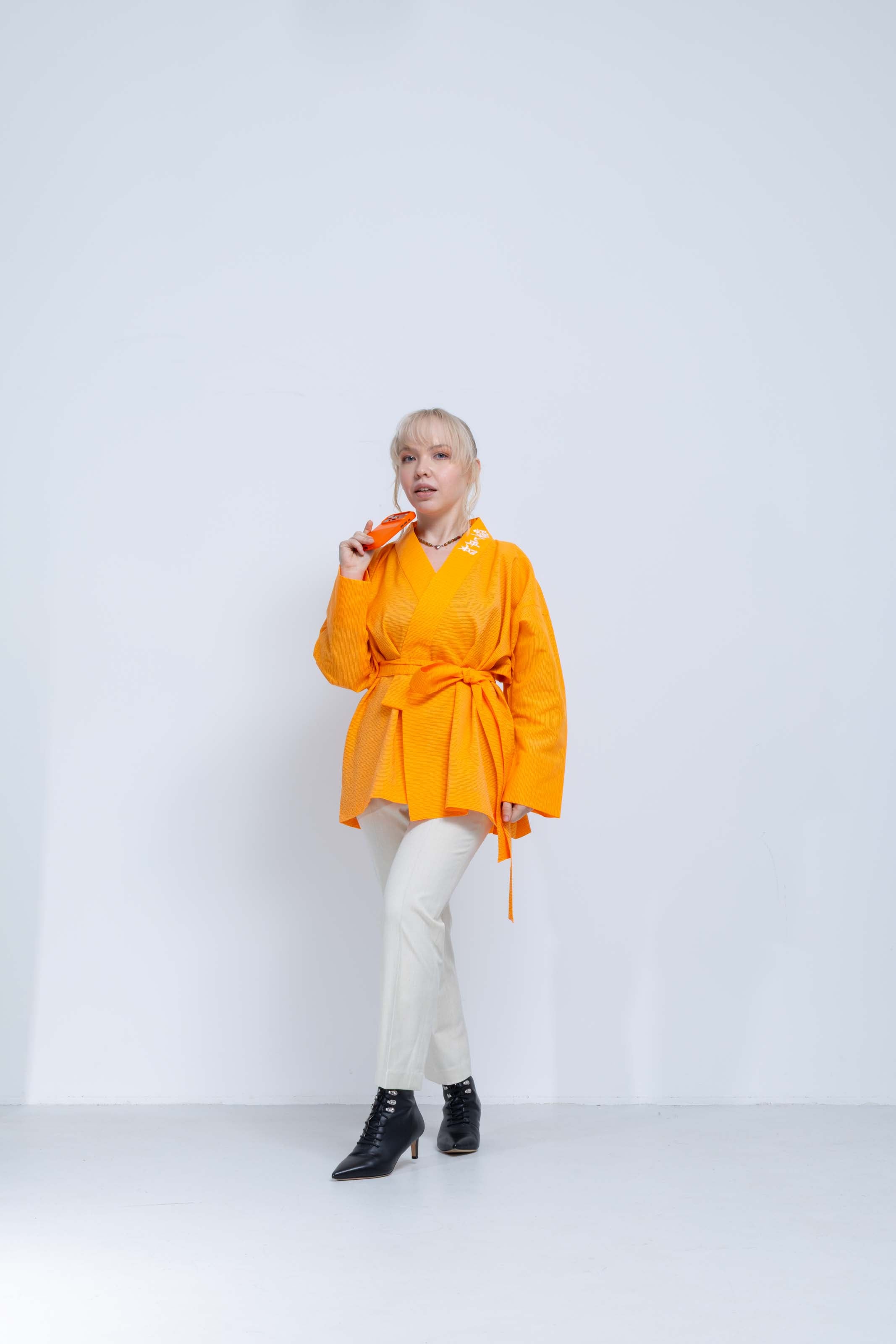 OHARAME KIMONO JACKET / 柚子-yuzu-