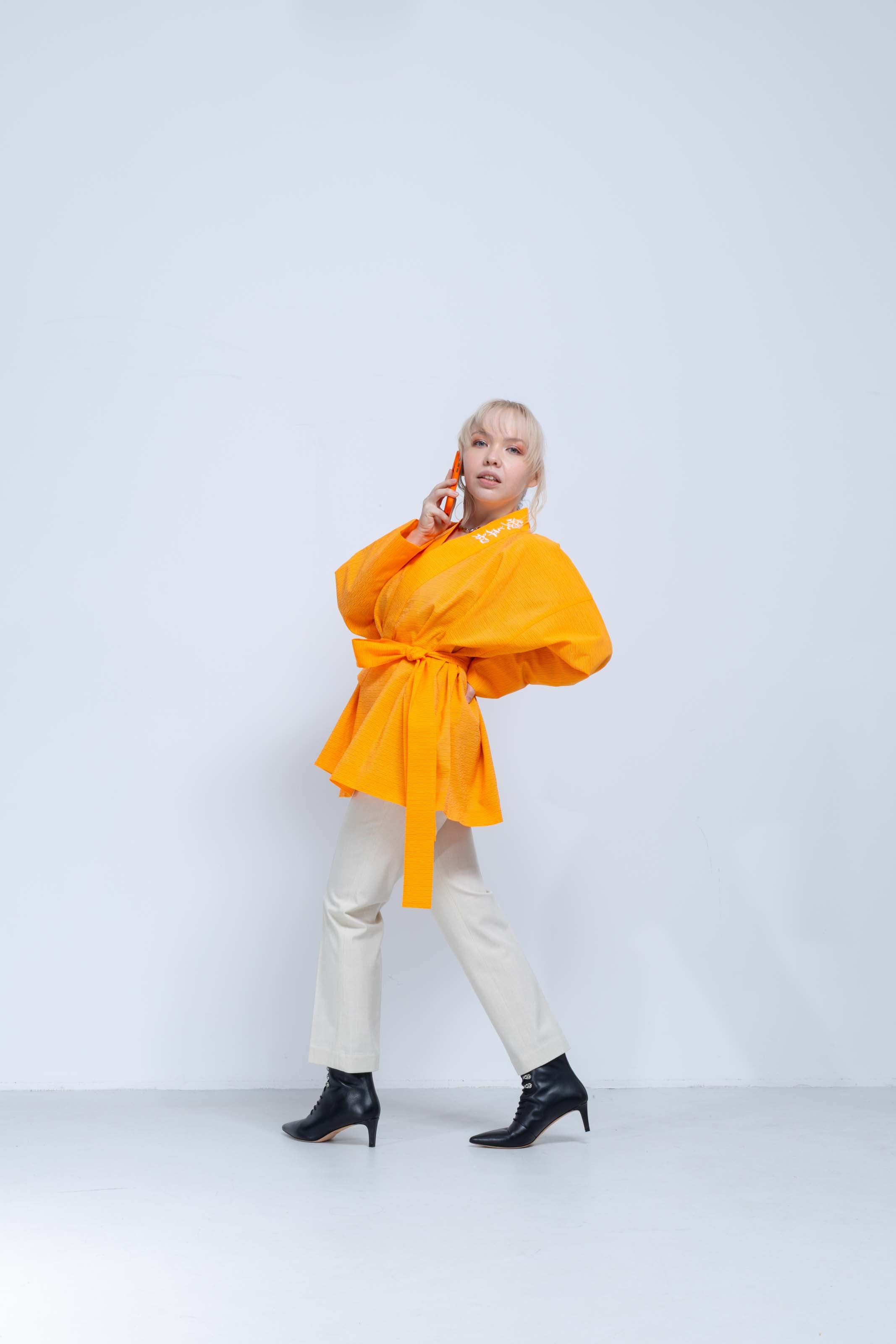 OHARAME KIMONO JACKET / 柚子-yuzu-