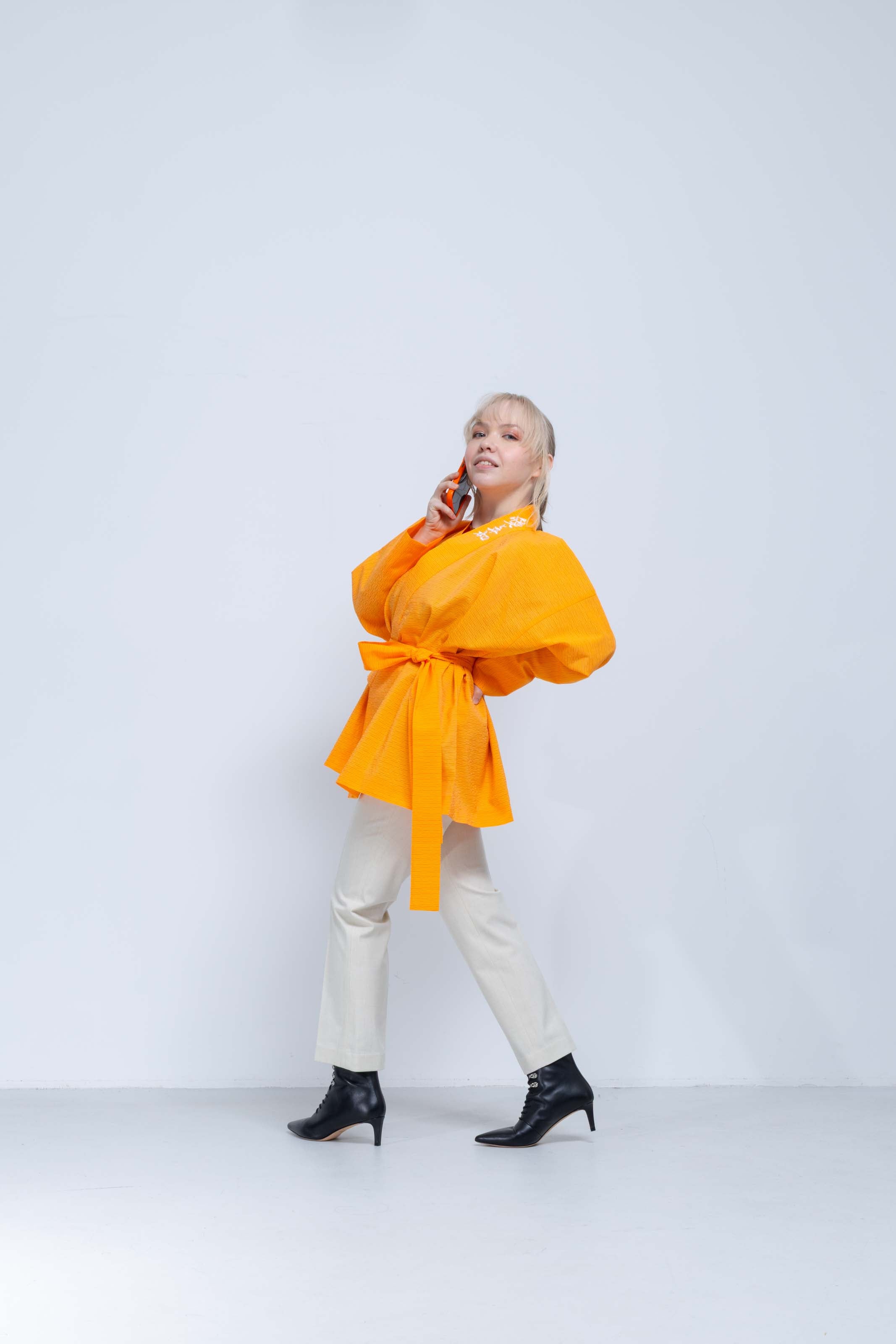 OHARAME KIMONO JACKET / 柚子-yuzu-