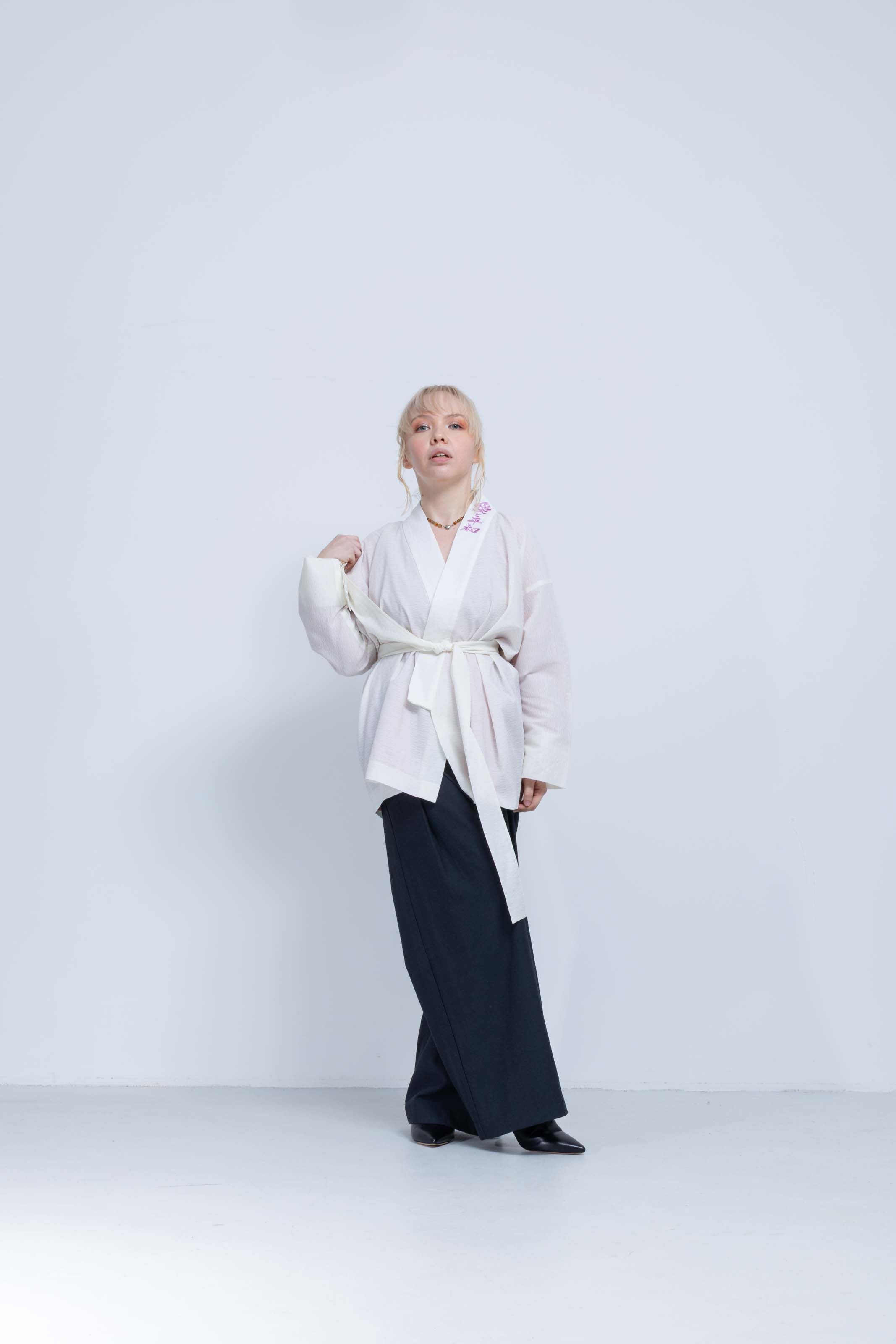 OHARAME KIMONO JACKET / 白兎-shirousagi-