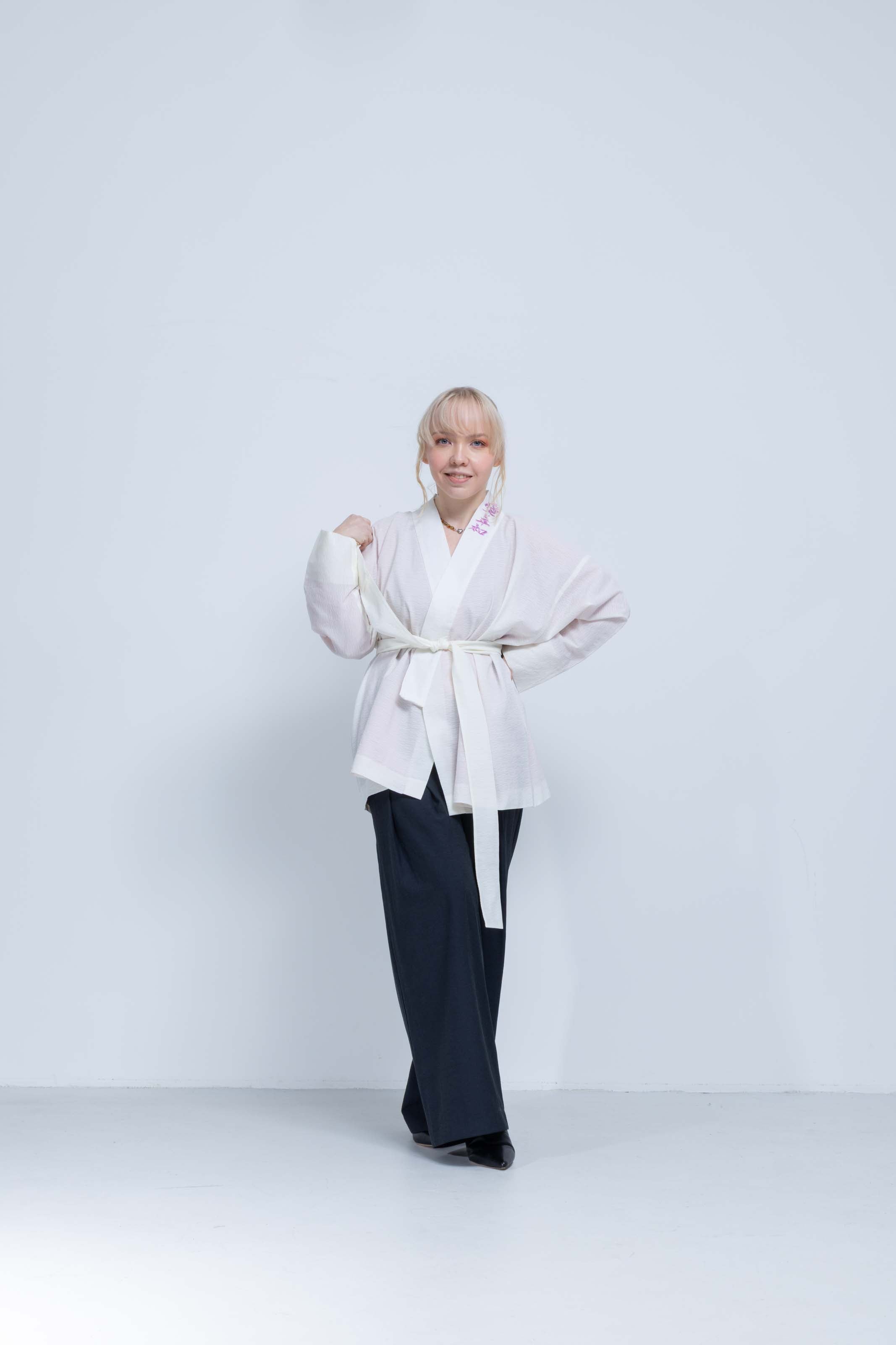 OHARAME KIMONO JACKET / 白兎-shirousagi-