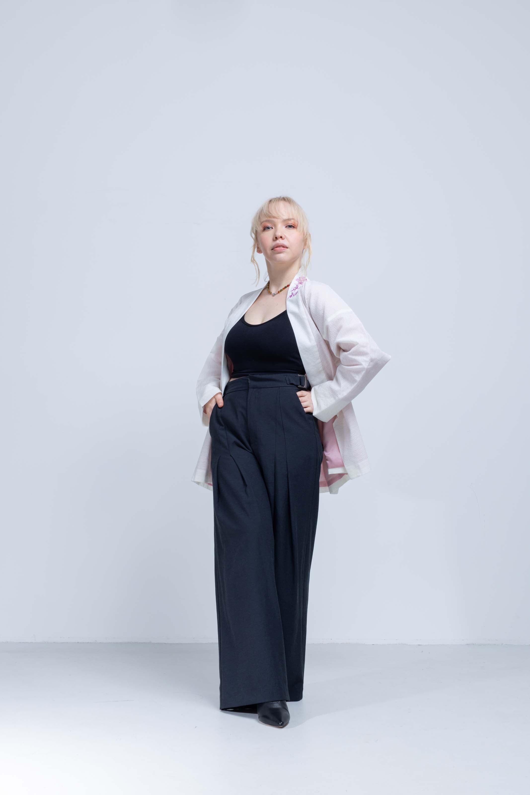OHARAME KIMONO JACKET / 白兎-shirousagi-